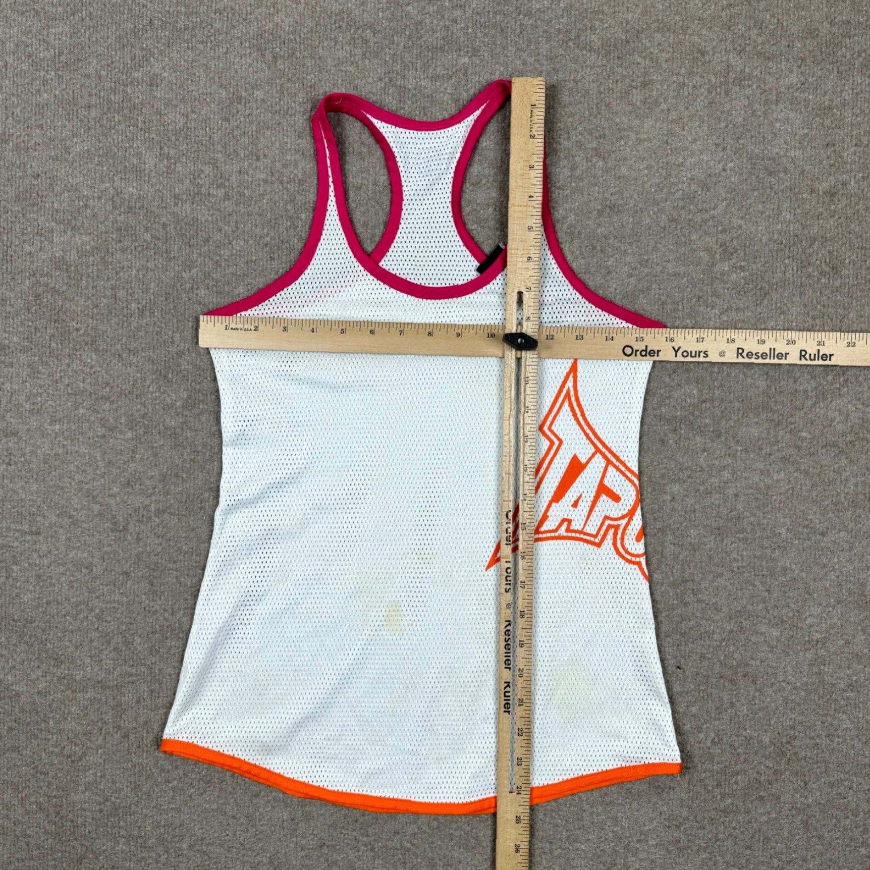 Tapout VINTAGE Tap Out Women's Shirt S White Sleeveless Performance Tank Top Ladies Size S / US 4 / IT 40 - 3 Thumbnail