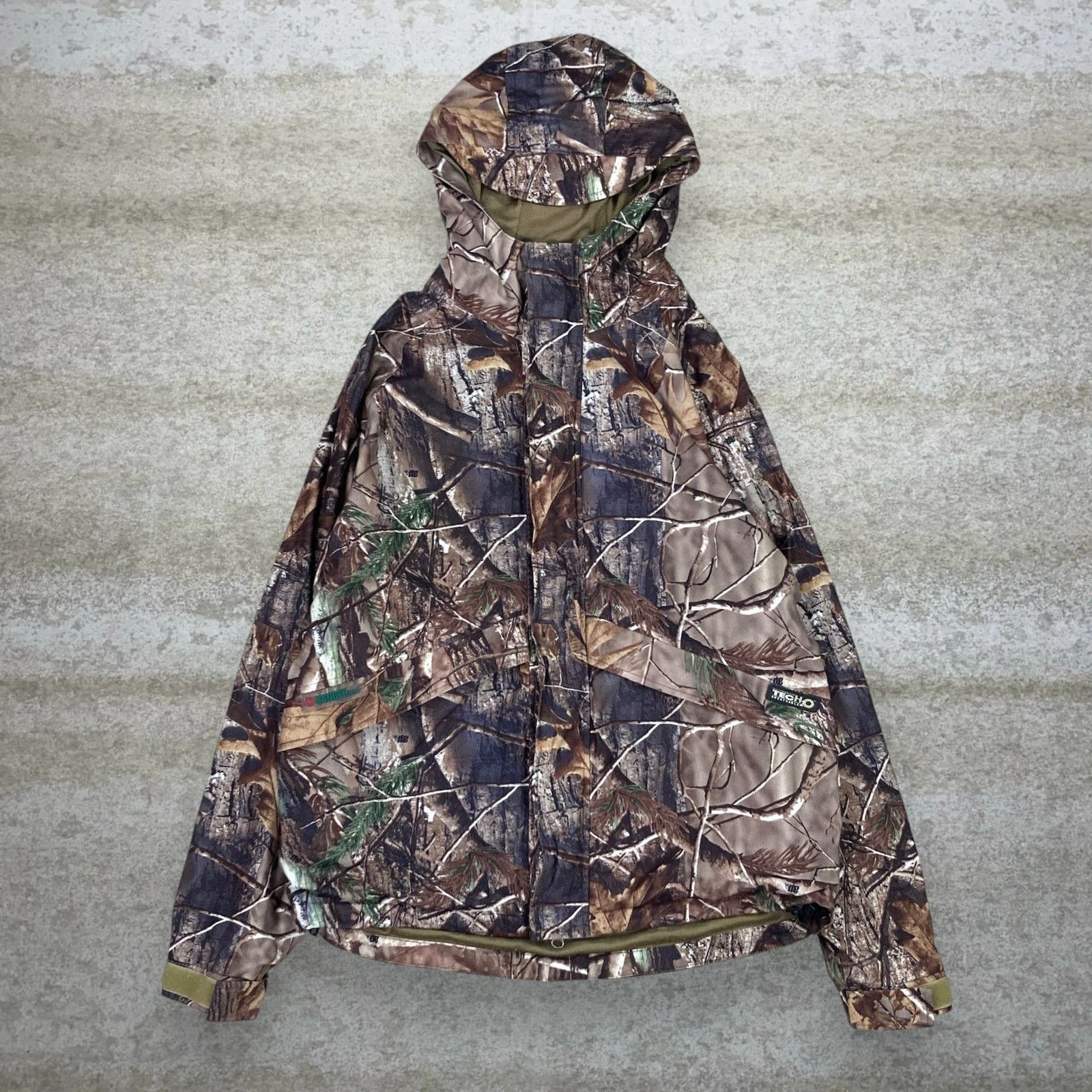 Vintage 90s Advantage Hunting Camo Jacket Mens S Woodland