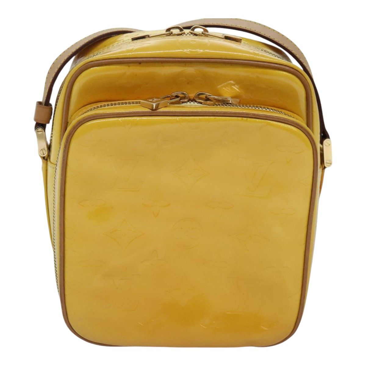 Louis Vuitton Wooster Yellow Patent Leather Shoulder Bag (Pre-Owned) Size ONE SIZE - 1 Thumbnail