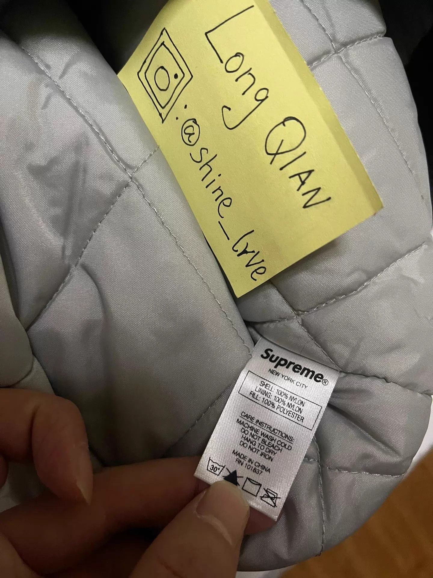 Supreme Supreme Sideline Sleeve Script Cotton Jacket M (New) Size US M / EU 48-50 / 2 - 6 Thumbnail