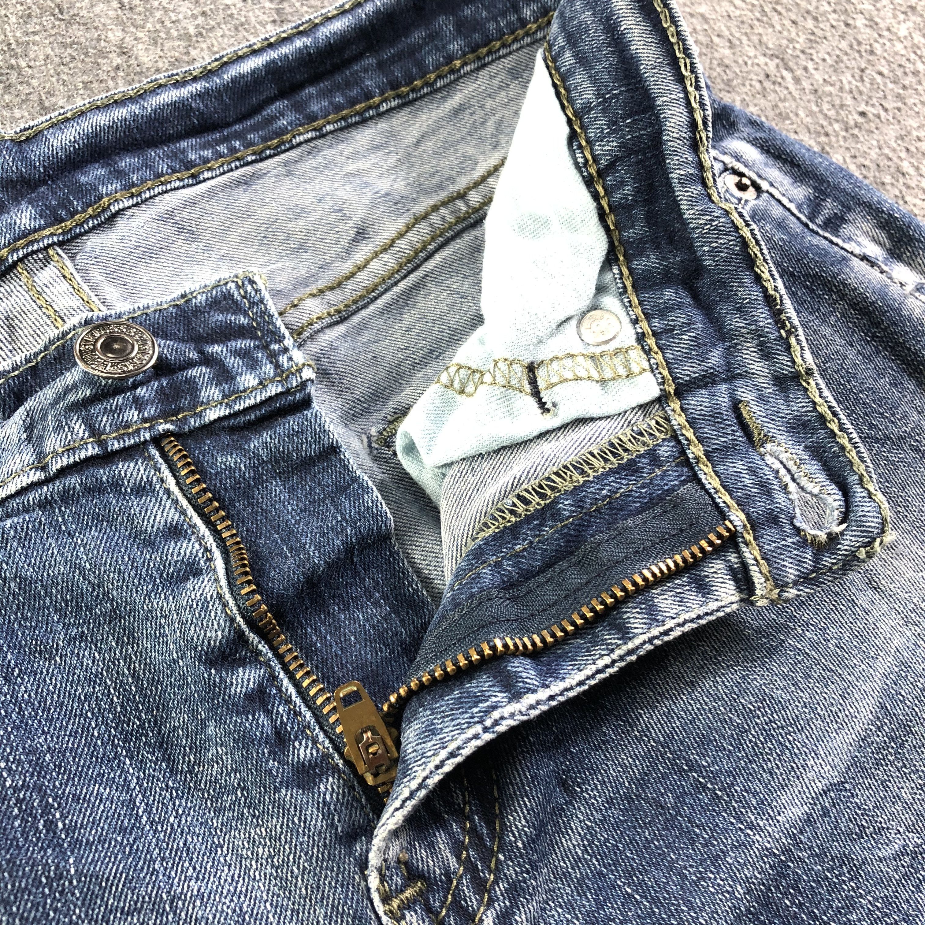 Levi's Vintage Blue Wash Levis 511 Jeans-J4300 Size US 29 - 8 Thumbnail