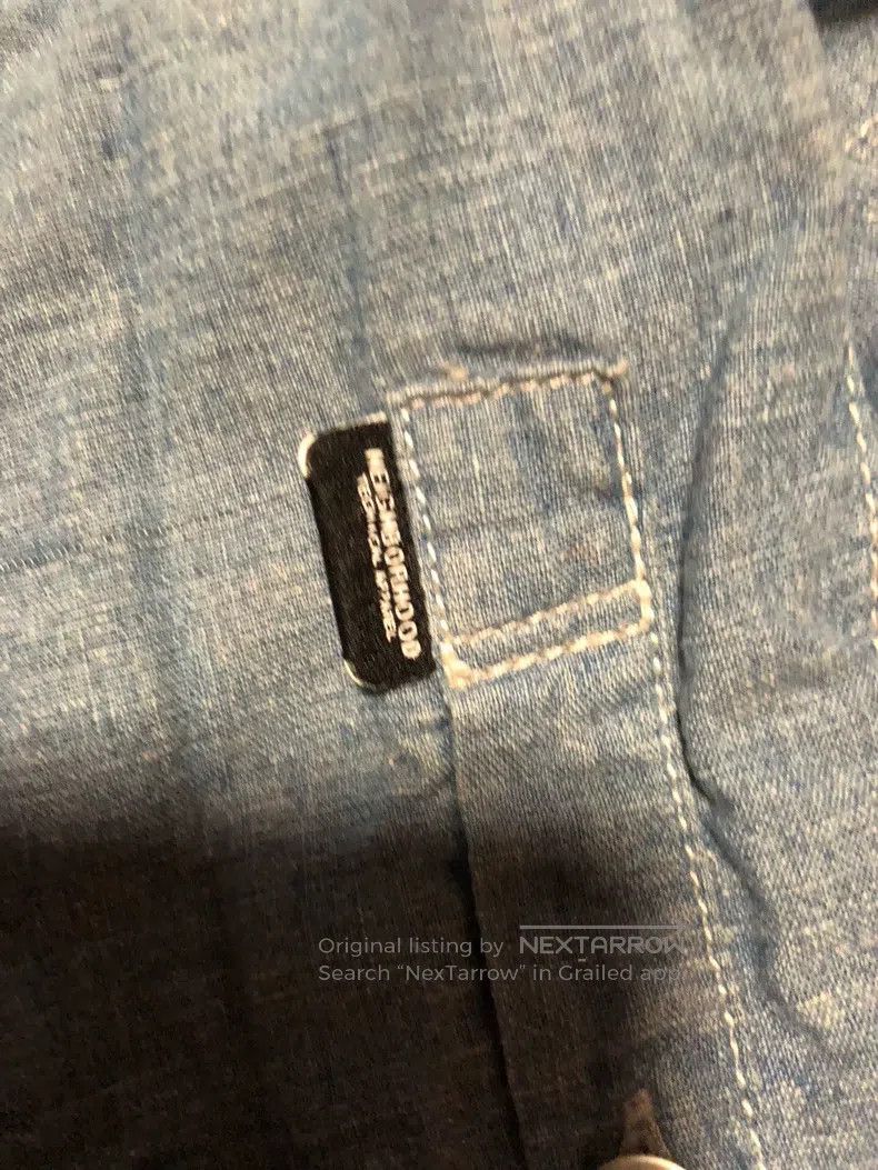 Neighborhood Neighborhood Embroidered Shirt, Dress Shirt Size US S / EU 44-46 / 1 - 5 Thumbnail