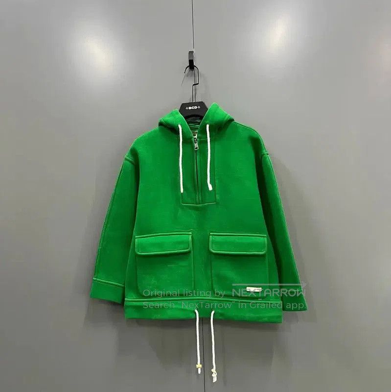 Burberry Burberry Green Cotton Long Sleeve Hoodie. Size M / US 6-8 / IT 42-44 - 1 Thumbnail