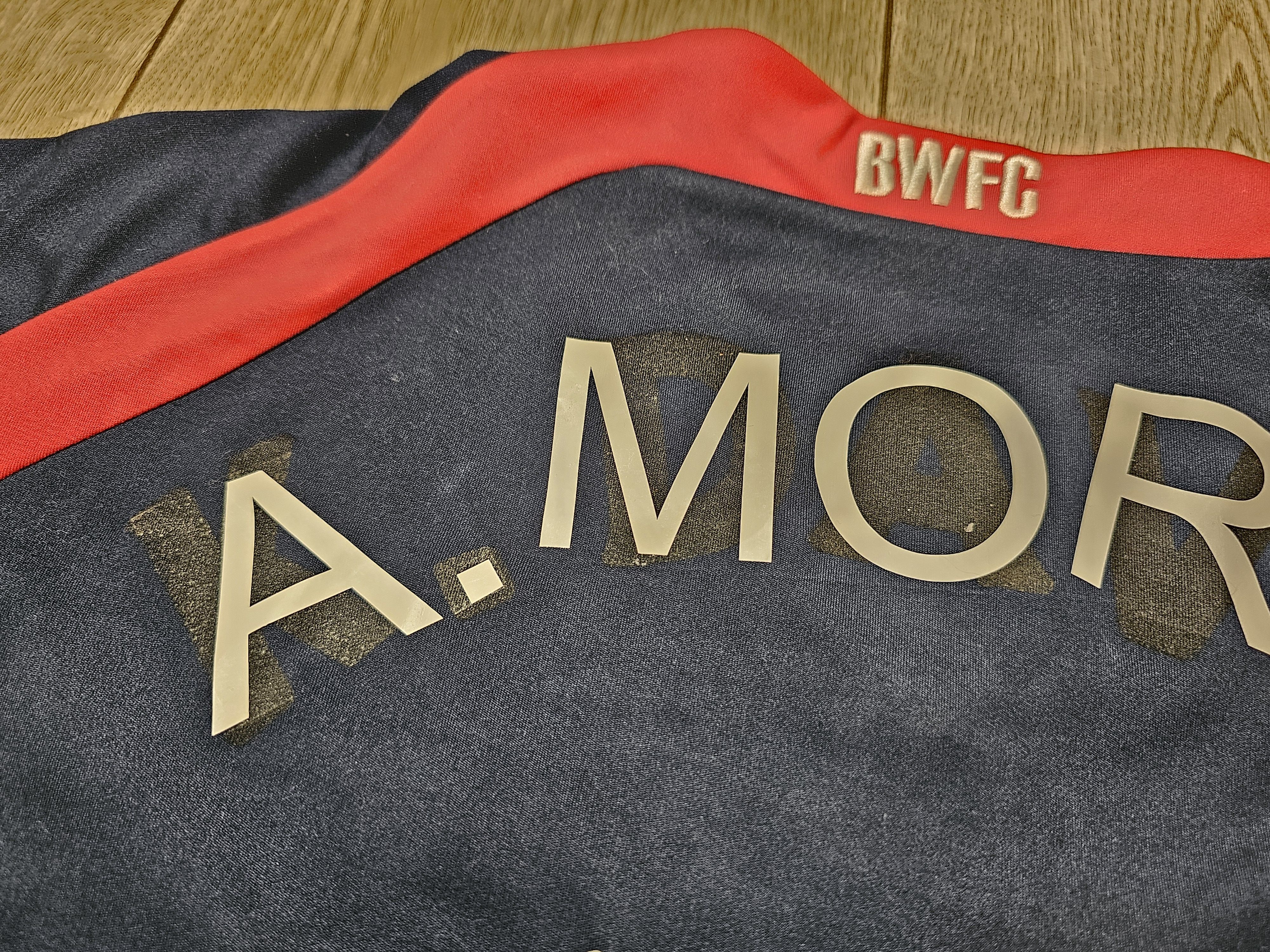 Reebok × Vintage BOLTON WANDERERS 2009 2010 AWAY FOOTBALL SHIRT SOCCER JERSEY Size US L / EU 52-54 / 3 - 7 Thumbnail