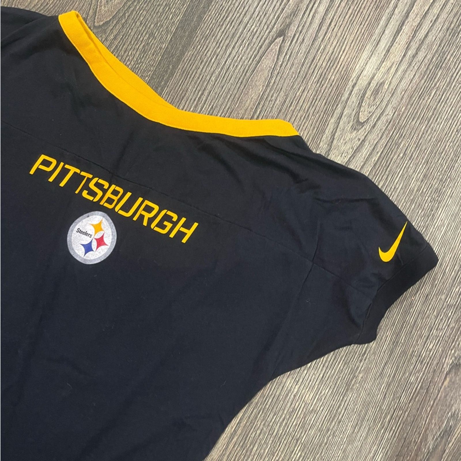 Nike Nike Tri-Blend Great Catch T-Shirt Pittsburgh Steelers Size M / US 6-8 / IT 42-44 - 5 Thumbnail