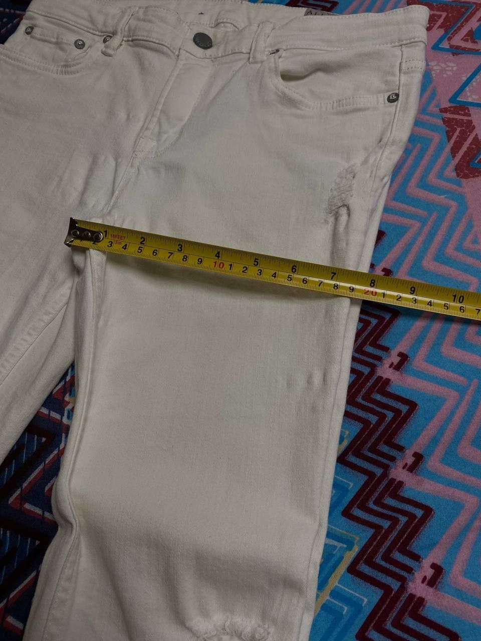 Allsaints Vintage Y2K Allsaints jeans skinny streetwear style size 28 Size 28" / US 6 / IT 42 - 18 Thumbnail