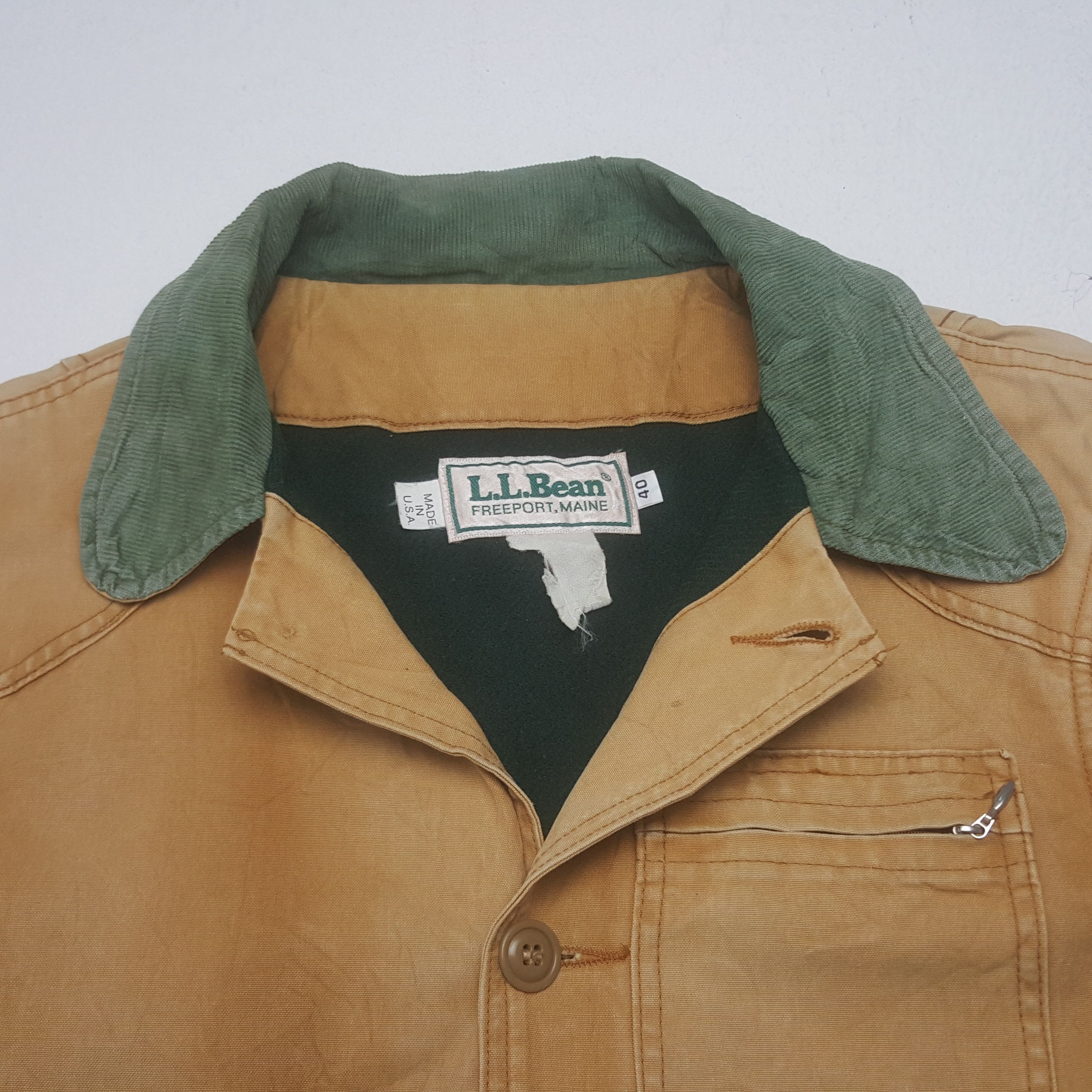 L.L. Bean × Vintage Vintage LL. Bean Button Up Jacket Size M / US 6-8 / IT 42-44 - 3 Thumbnail
