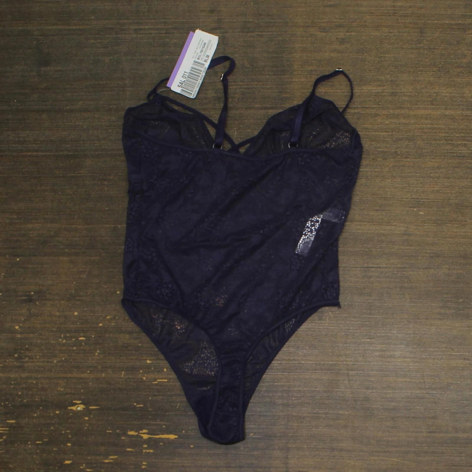 Other Nwt Hanky Panky Storm Bodysuit Summer Rain Purple Blue M Size 32" / US 10 / IT 46 - 2 Thumbnail