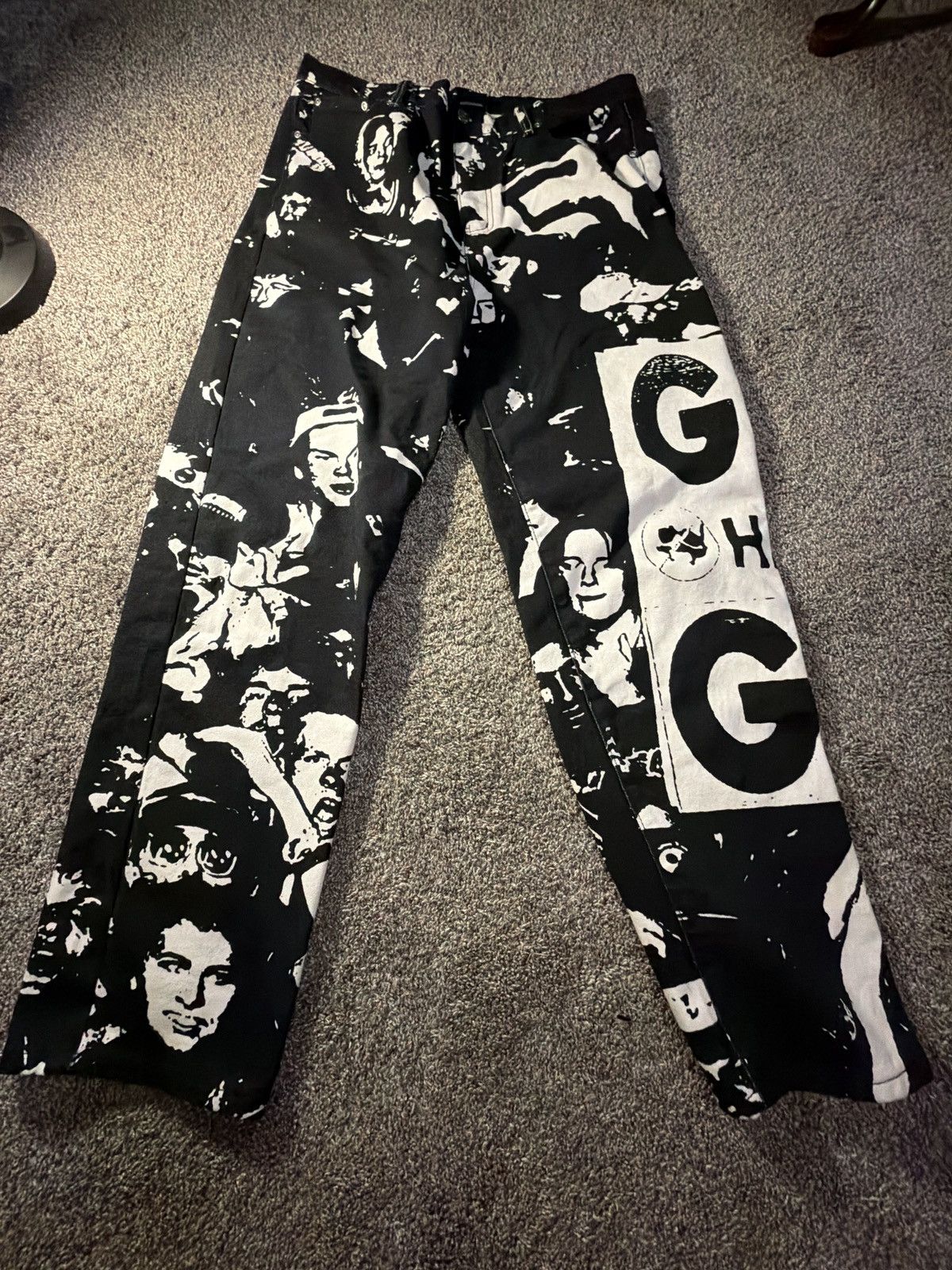 G59 Records G59 Records- God Hates G59 Denim Jeans Size US 34 / EU 50 - 1 Thumbnail