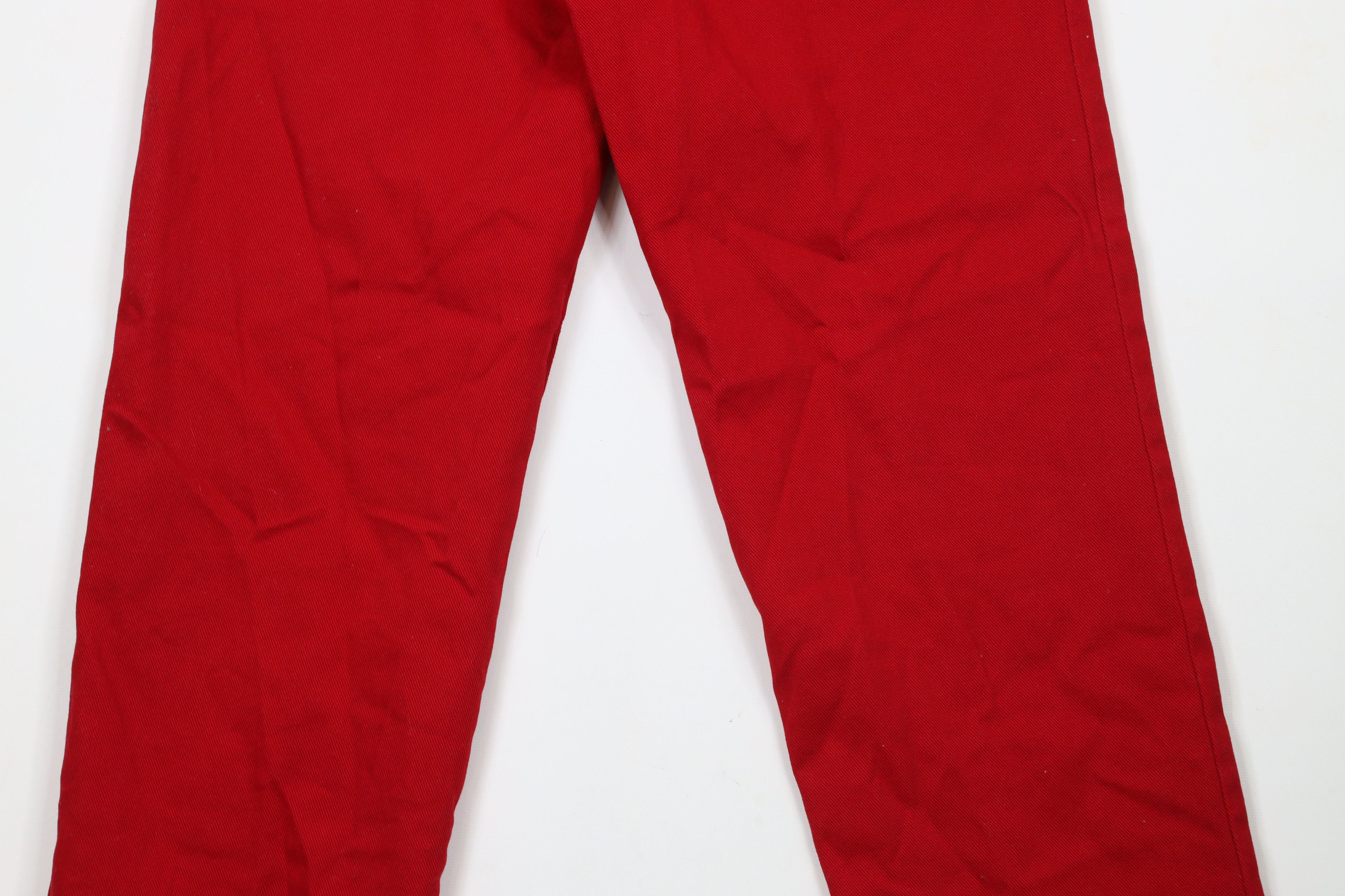 Ralph Lauren × Vintage Vintage 90s Ralph Lauren Straight Leg Denim Jeans Red Size 28" / US 6 / IT 42 - 12 Thumbnail