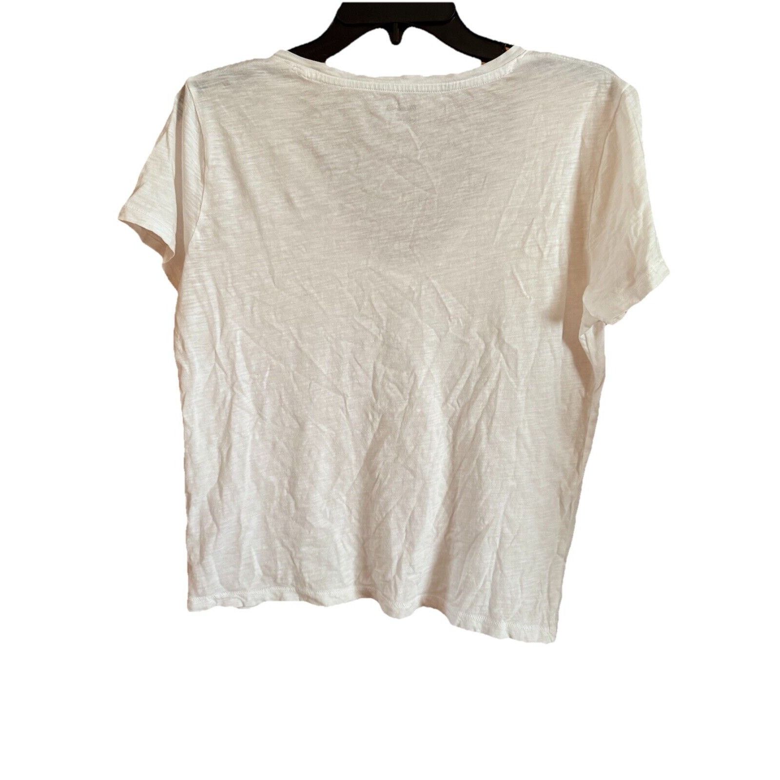Madewell Madewell Basic Little White T-Shirt Size Medium Size M / US 6-8 / IT 42-44 - 2 Thumbnail