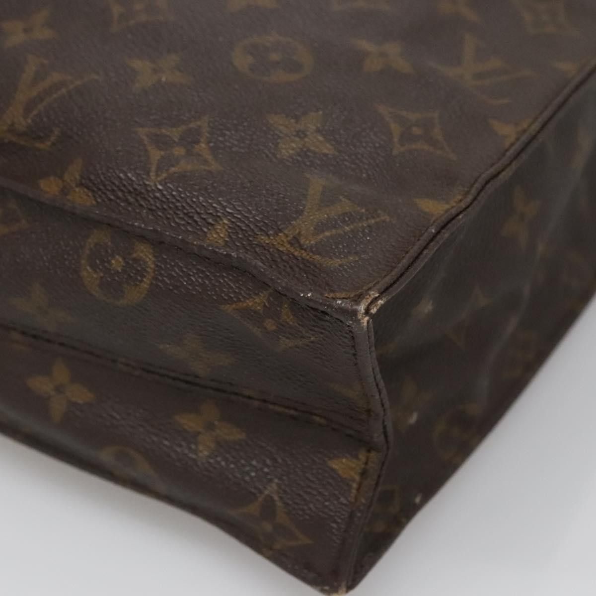 Louis Vuitton LOUIS VUITTON Monogram Sac Plat Hand Bag M51140 Size ONE SIZE - 15 Thumbnail