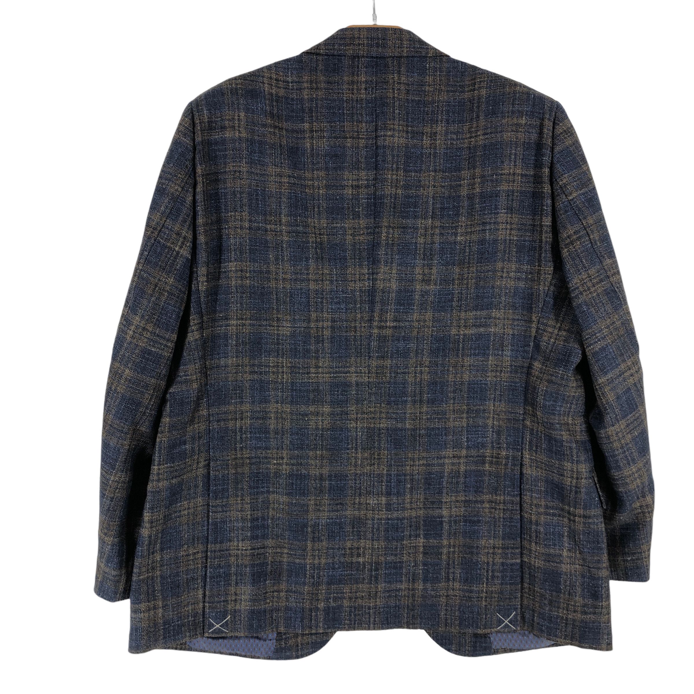 Suitsupply La Spalla Wool Silk Linen Blazer Size EU:30; UK:50; US:50S Size 50S - 2 Thumbnail