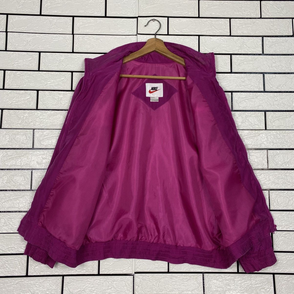 Nike 📌Vintage Bomber Jacket Nike Made In Usa Size US M / EU 48-50 / 2 - 14 Thumbnail
