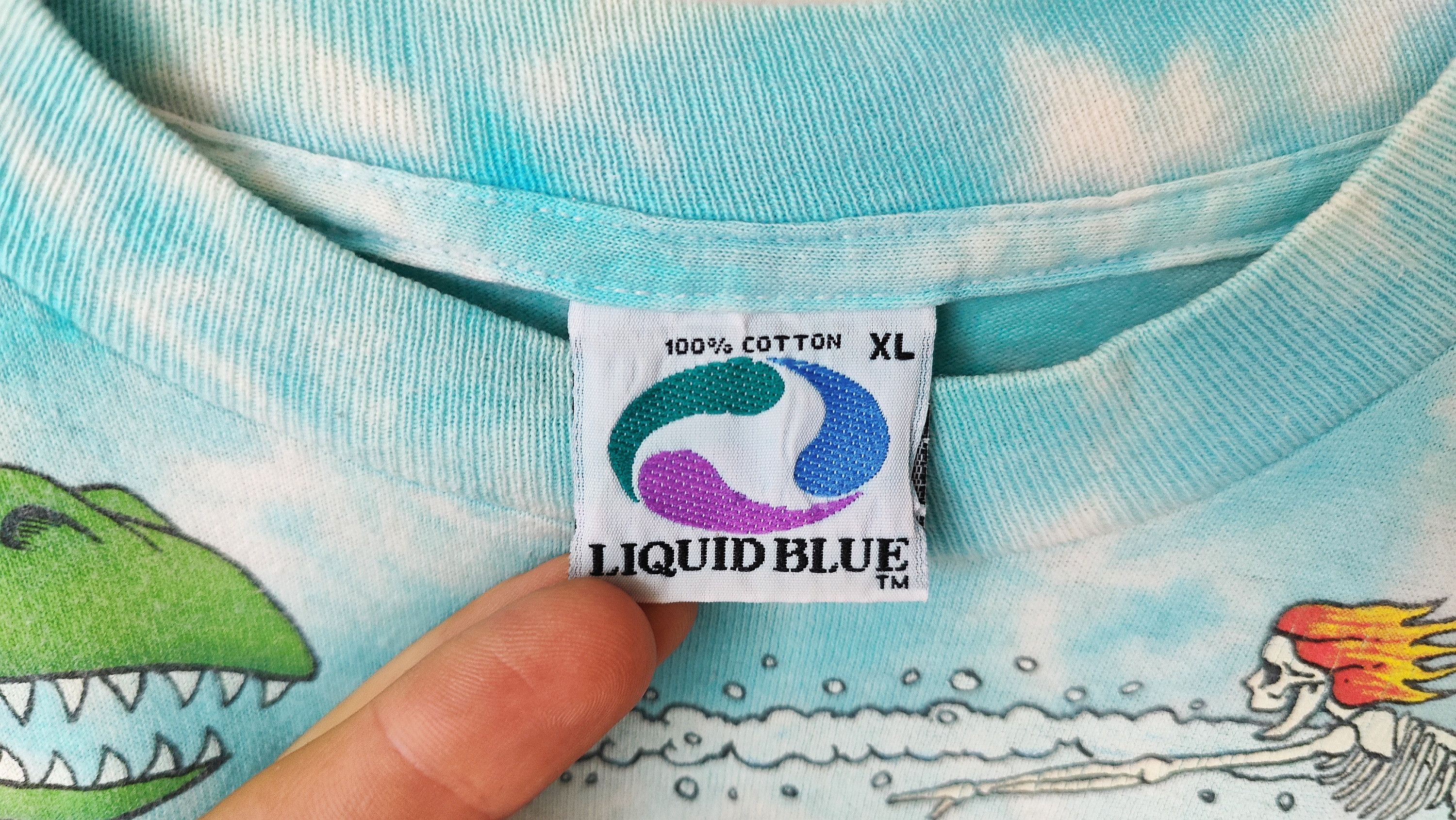 Liquid Blue Joey Mars 1992 Full Print Liquid Blue RARE Vintage Tshirt Size US XL / EU 56 / 4 - 5 Thumbnail