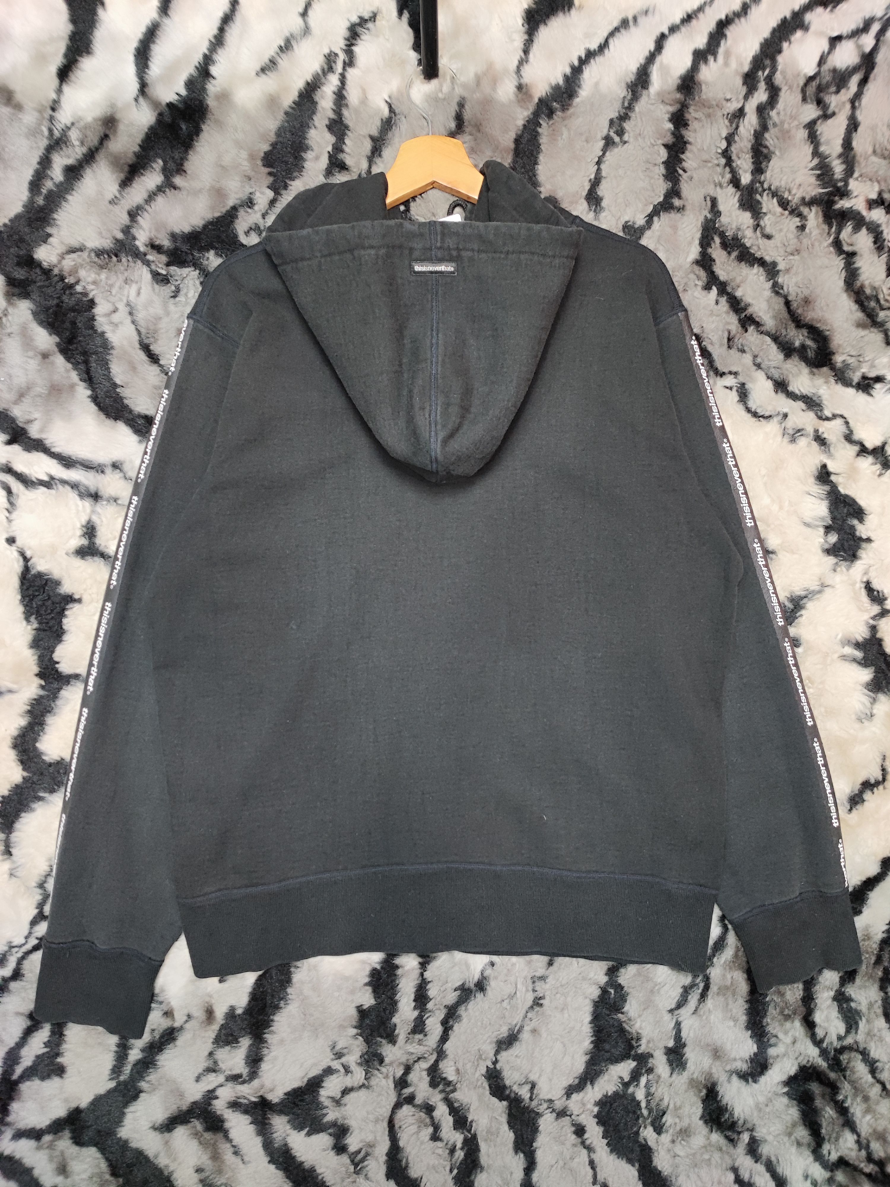 thisisneverthat THISISNEVERTHAT Side Tape Hoodie XL Size US XL / EU 56 / 4 - 10 Thumbnail
