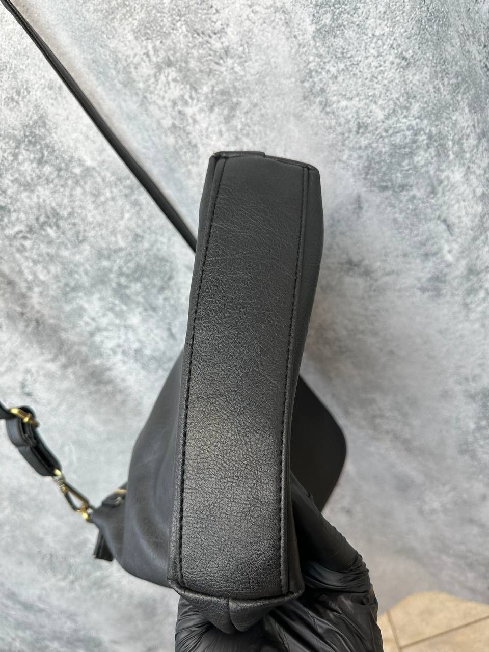 Leather Mulberry Black Leather Crossbody Bag with Brass Hardware Size ONE SIZE - 5 Thumbnail