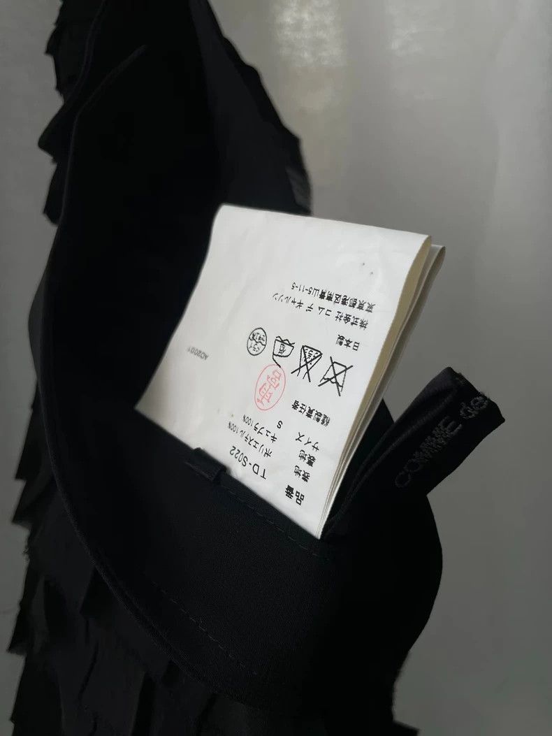 Comme des Garcons Comme des Garcons size s Medieval black chiffon ruffle ski Size 24" / US 00 / IT 34 - 4 Thumbnail