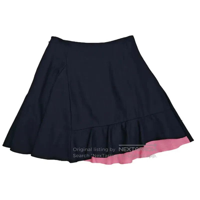 Dior Dior Black Wool Flared Skirt for Women . Size 23" - 1 Thumbnail