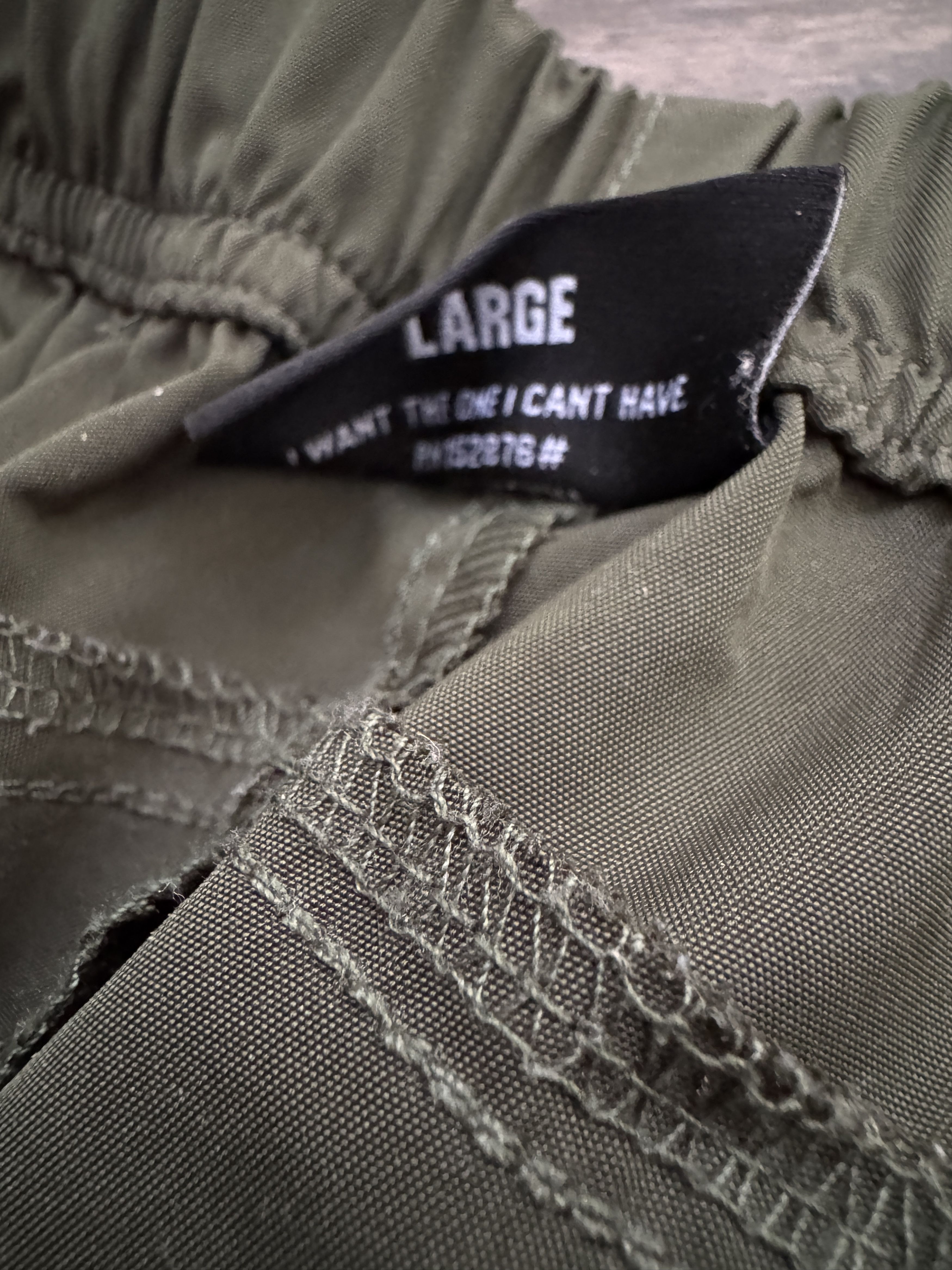 Pleasures Pleasures Sex in Heaven Blackout Hiking Pants Olive Size US 32 / EU 48 - 8 Thumbnail
