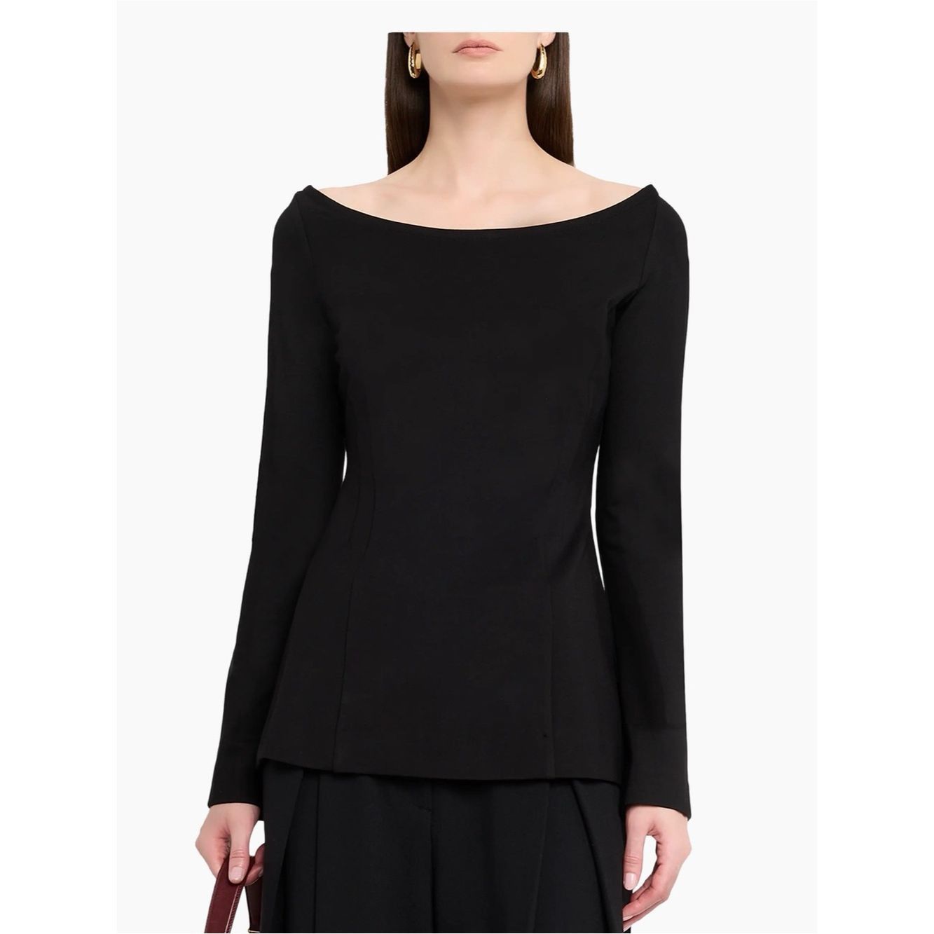 Other Favorite Daughter Cold Shoulder Top NWT Black Size 4 Ponte Size S / US 4 / IT 40 - 1 Thumbnail
