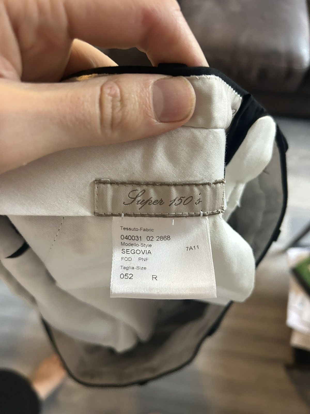 Brioni Super 150’s Segovia Pants Size US 38 / EU 54 - 13 Thumbnail