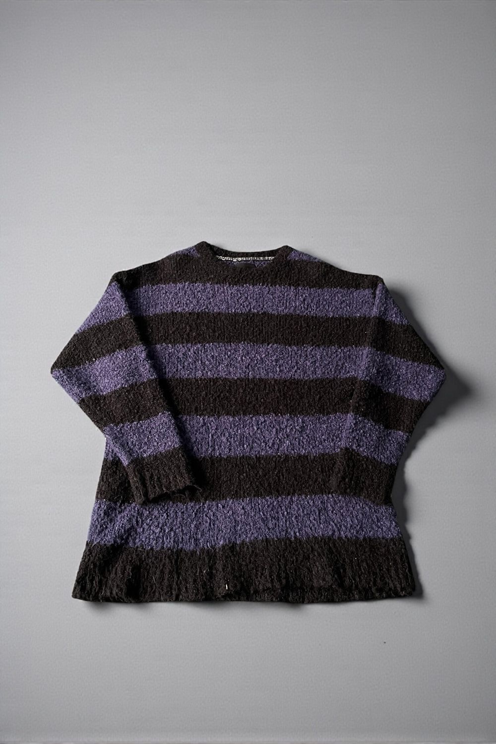 Number (N)ine Number Nine Alpaca Striped Knit Size 3/LTakahiro Miyashita Size US L / EU 52-54 / 3 - 1 Thumbnail