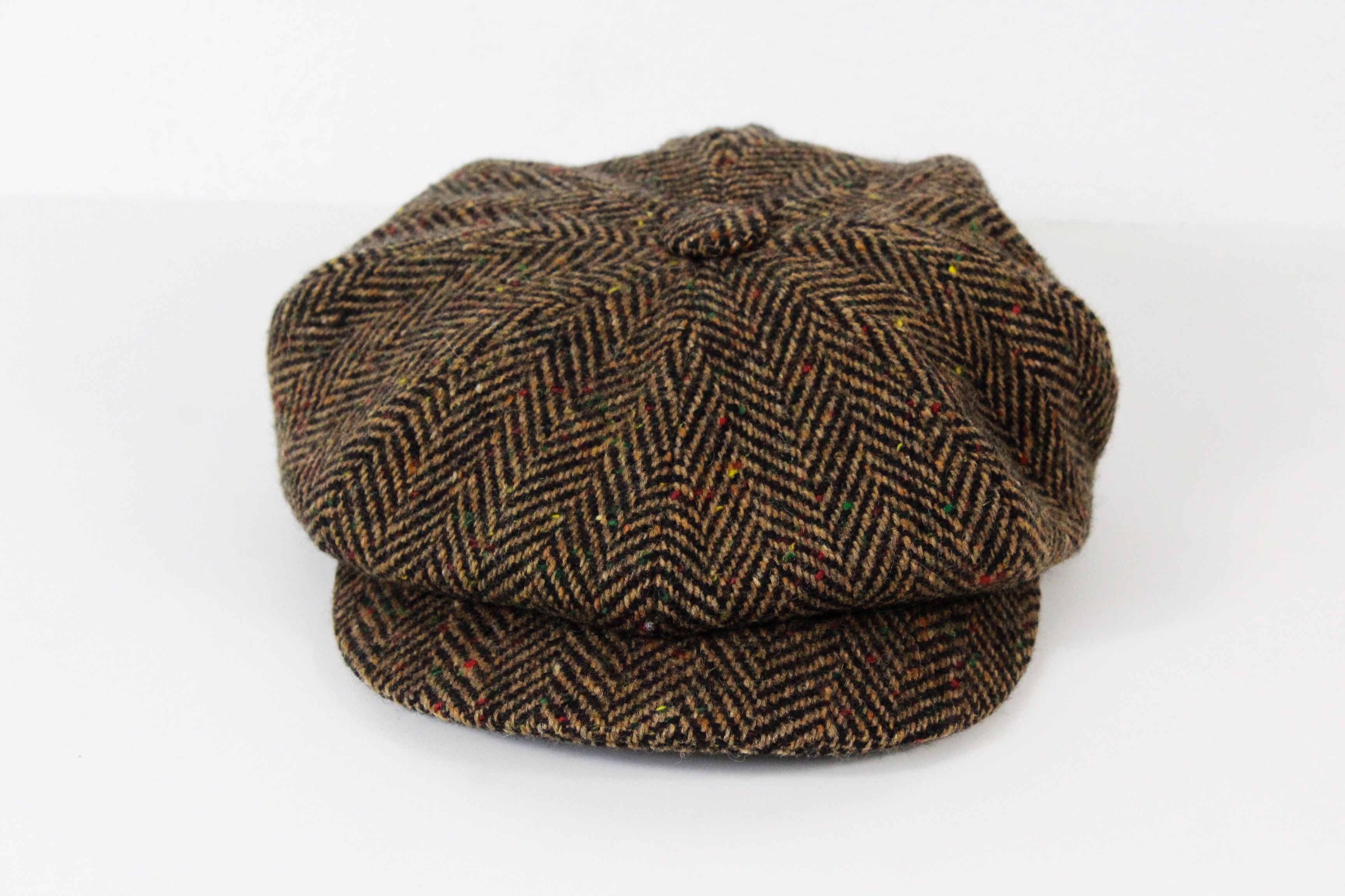 Bates Hats Bates Gentleman's Hatter Herringbone Donegal Tweed Hat Size ONE SIZE - 2 Thumbnail