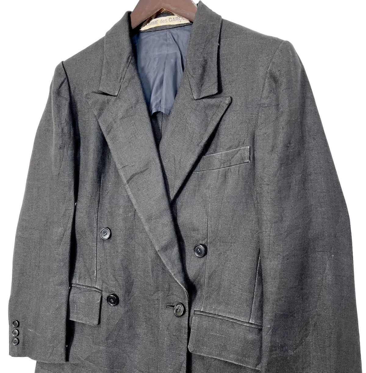 Comme des Garcons × Rei Kawakubo × Vintage Vintage Comme des Garçons Women Blazer Light Jacket Size M / US 6-8 / IT 42-44 - 4 Thumbnail