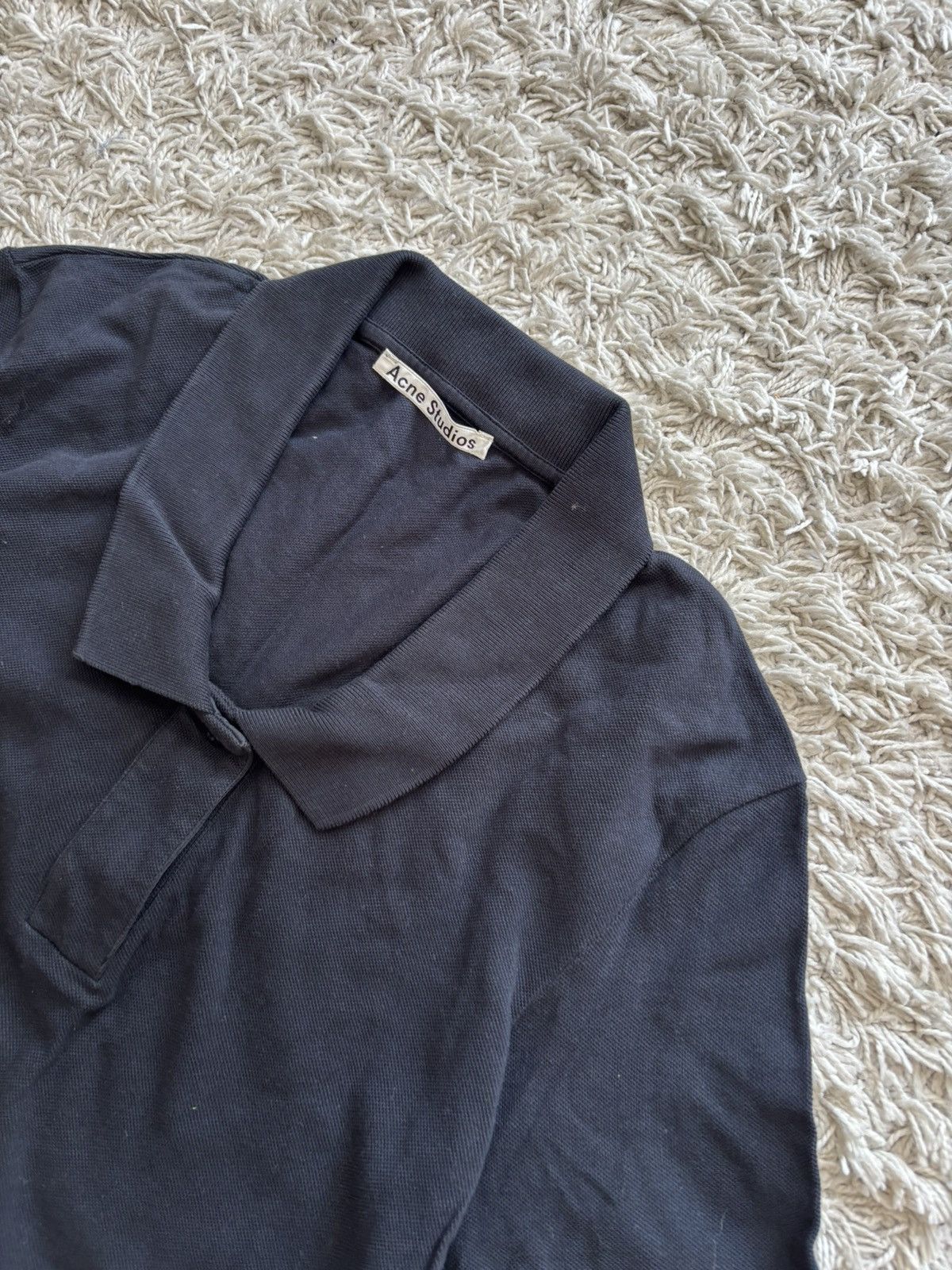 Acne Studios × Designer × Vintage Vintage Streetwear Polo T-Shirt Acne Studios Size US M / EU 48-50 / 2 - 2 Thumbnail