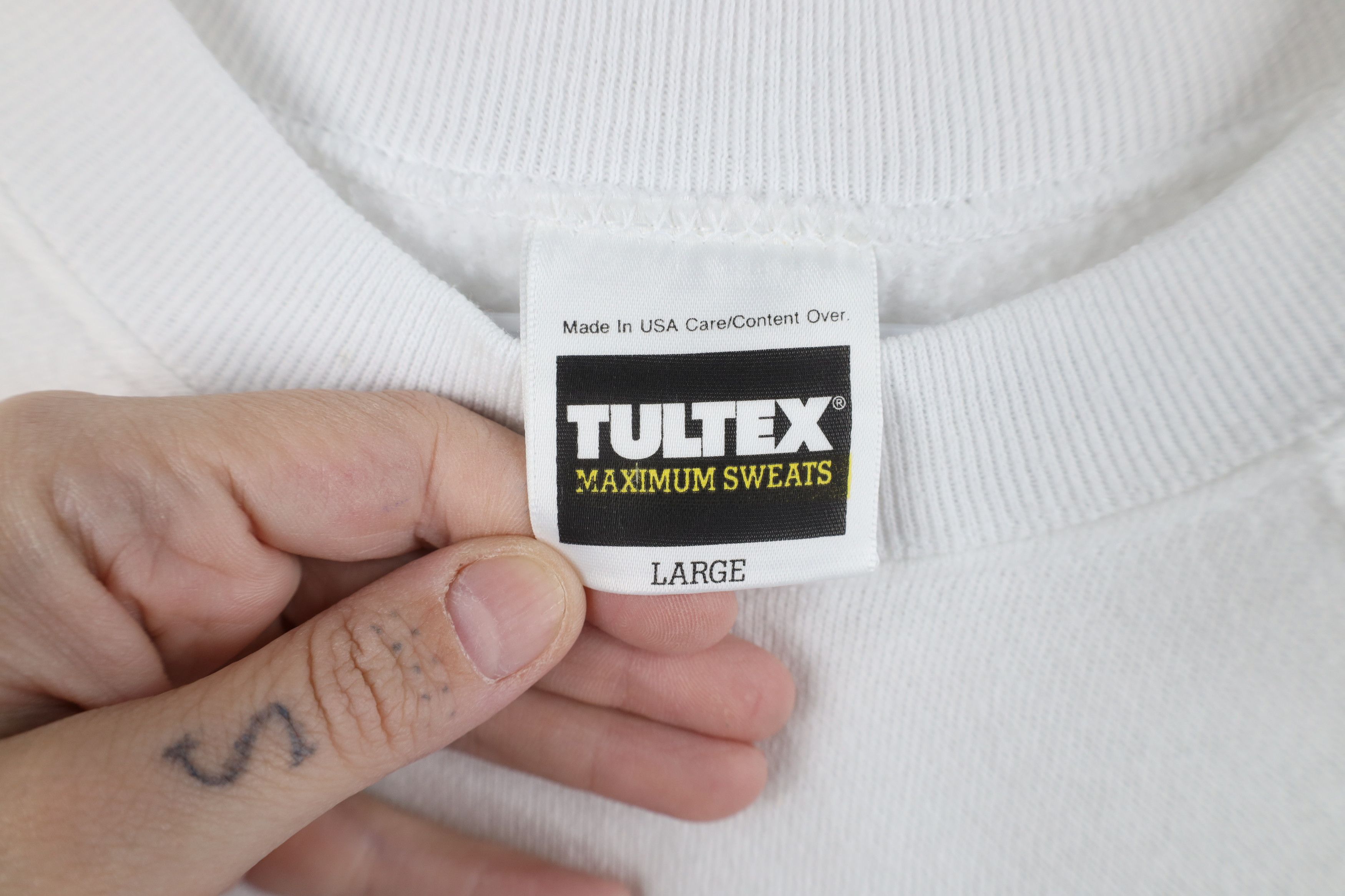 Vintage Vintage 90s Streetwear Right Get Used To It Sweatshirt USA Size L / US 10 / IT 46 - 8 Thumbnail
