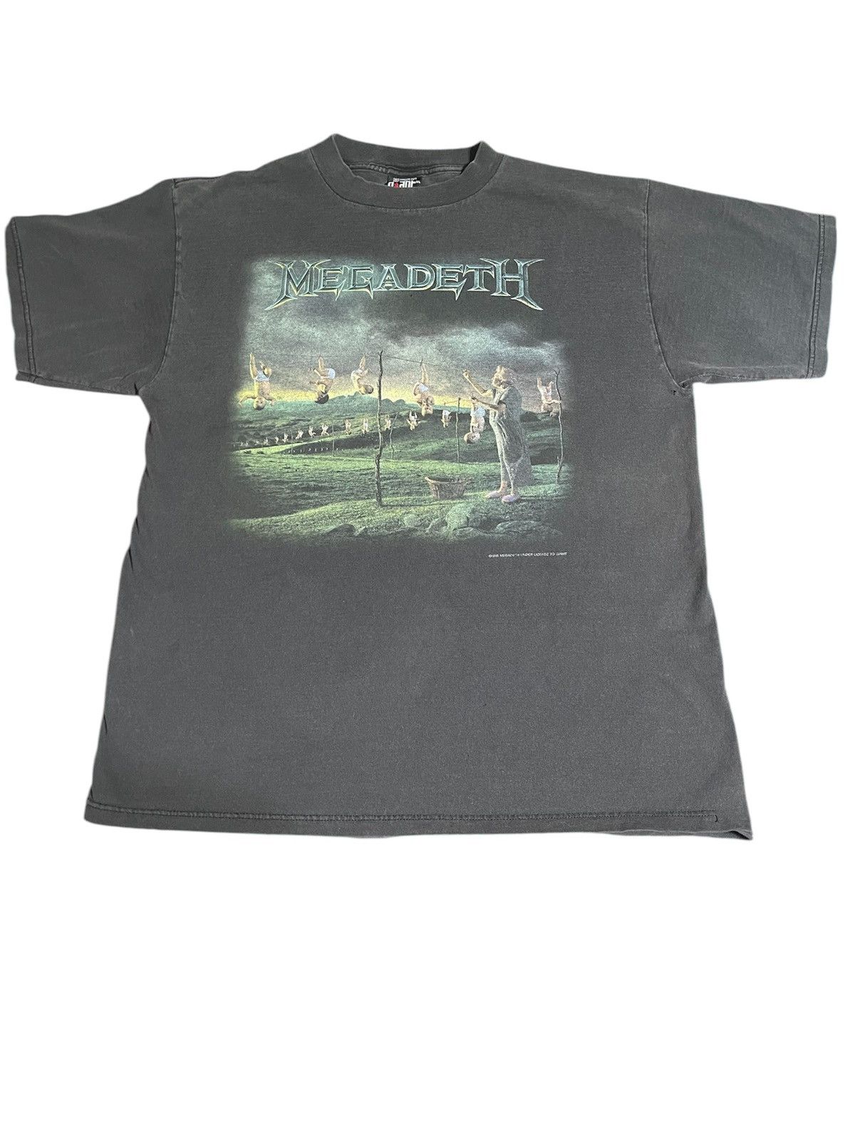 Band Tees × Giant × Vintage Megadeth Youthanasia 1995 | Grailed