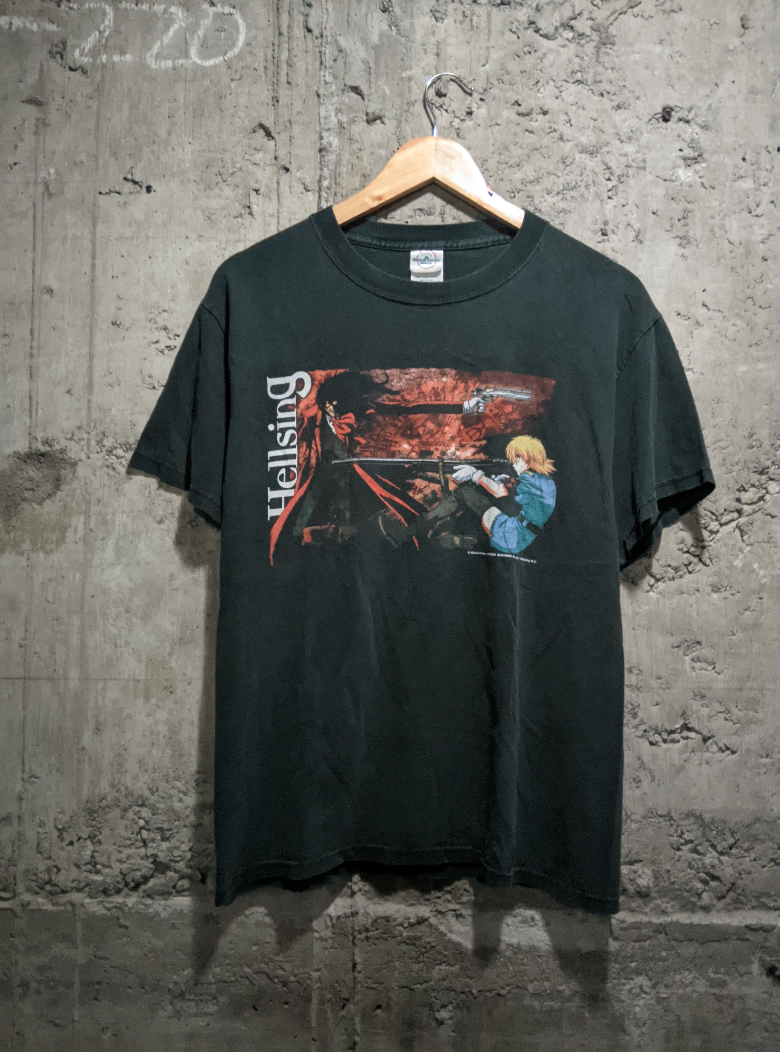 Anime Vintage 2000s Hellsing anime Gonzo seras victoria t shirt Size US M / EU 48-50 / 2 - 1 Thumbnail