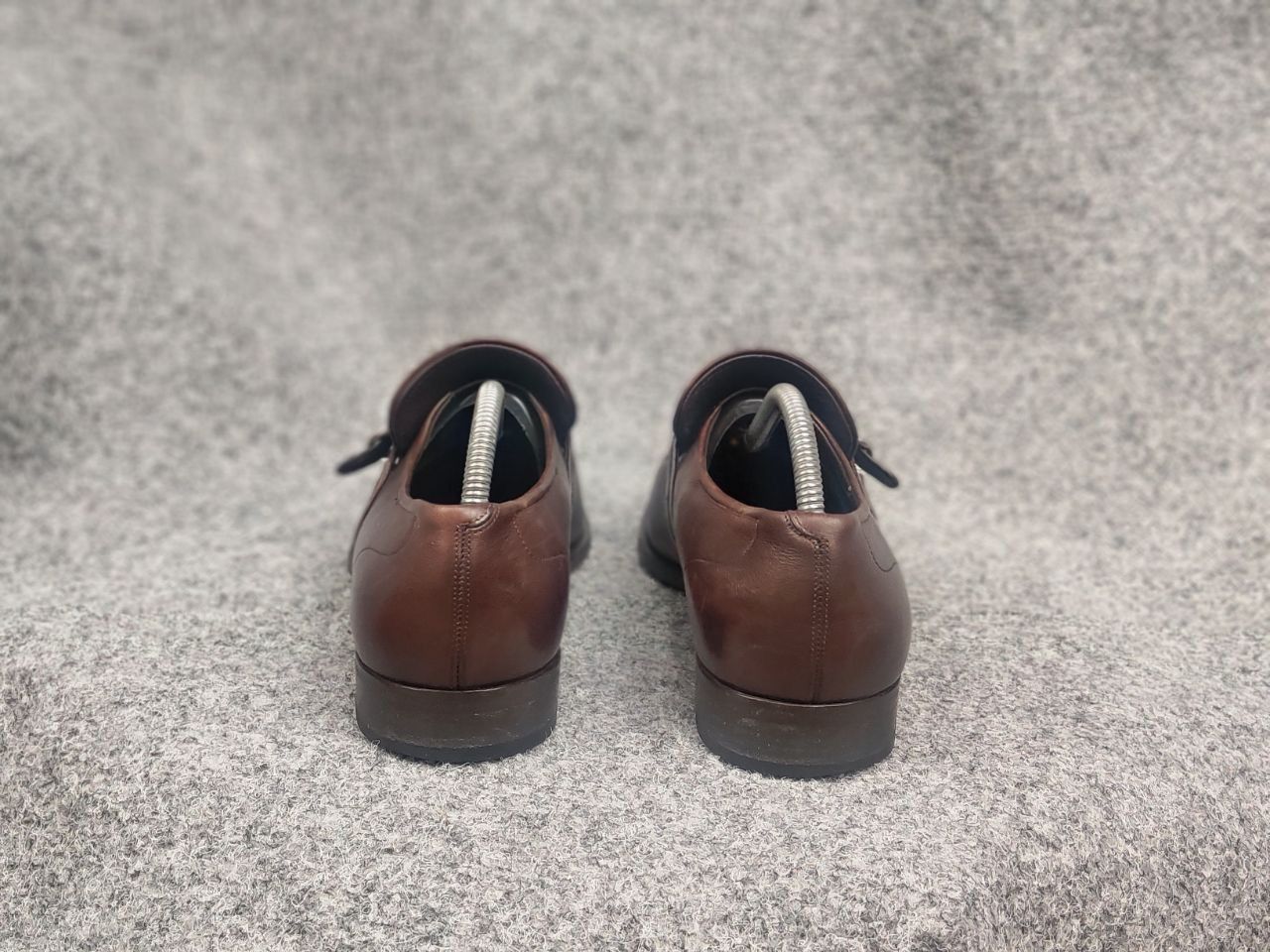 Salvatore Ferragamo Salvatore Ferragamo Terence Apron Toe Loafer Logo Shoes Size US 9 / EU 42 - 10 Thumbnail