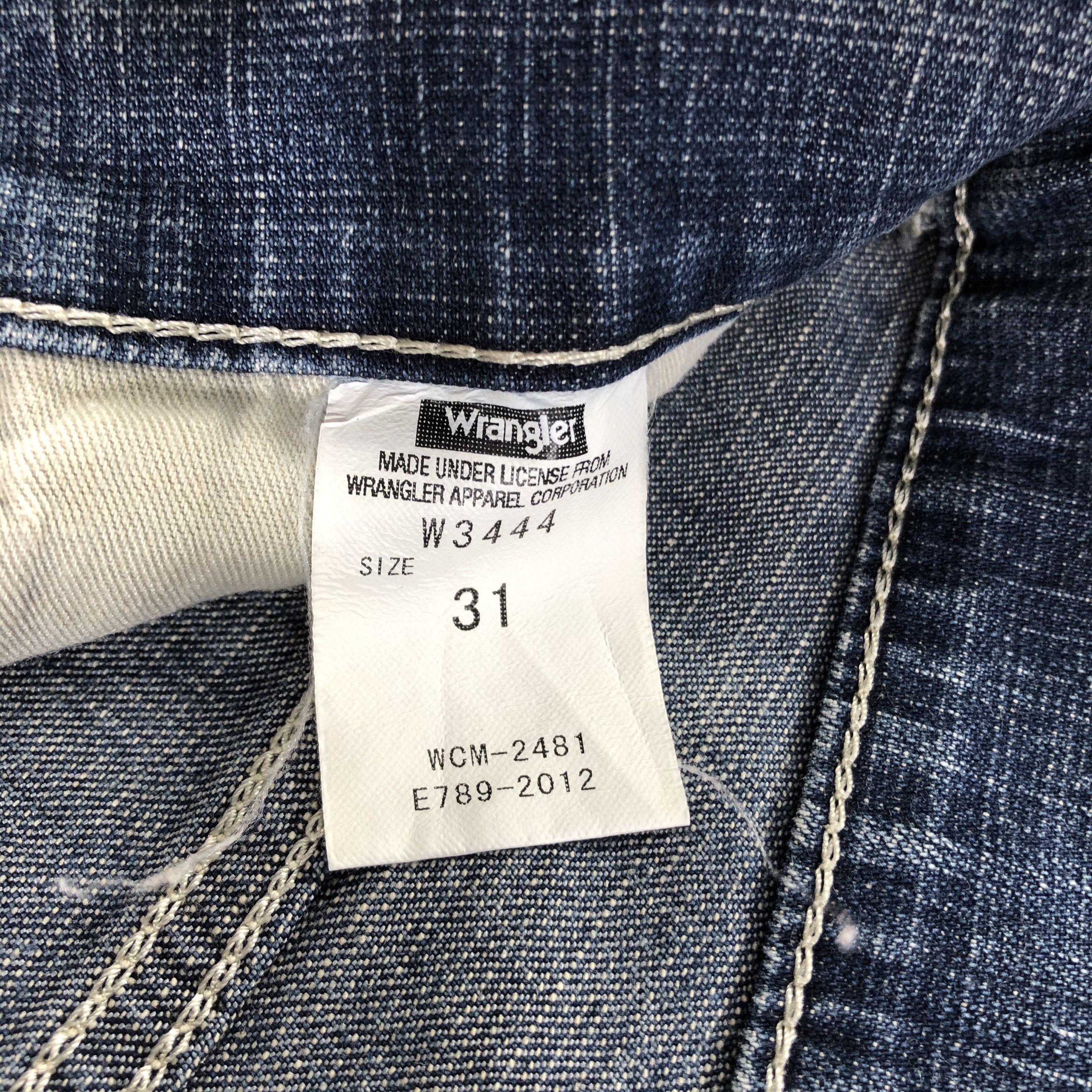 Vintage × Wrangler Vintage Blue Wash Wrangler Jeans-JM3257 Size US 32 / EU 48 - 10 Thumbnail