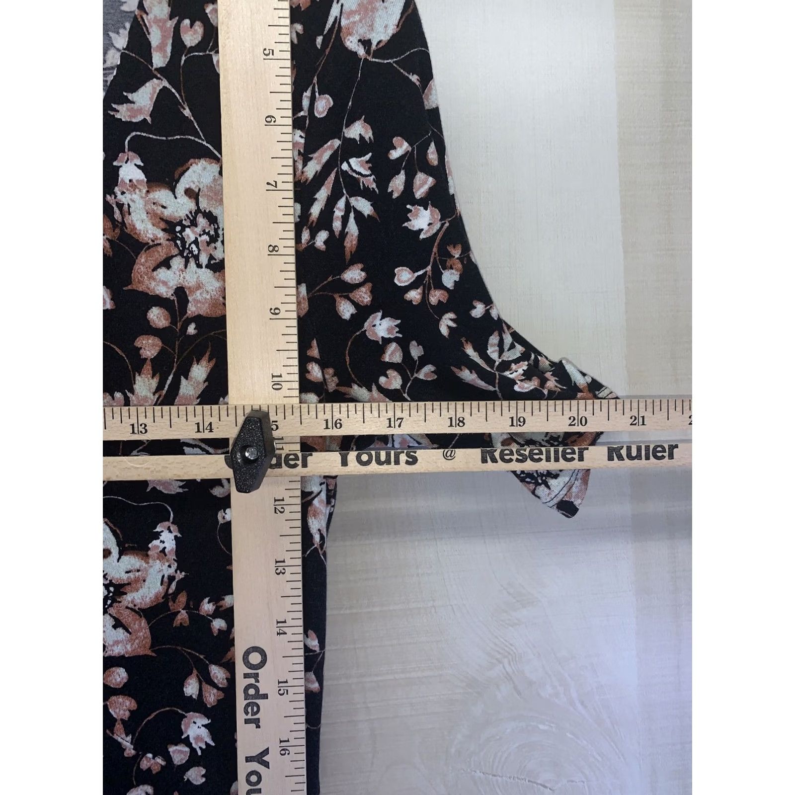 Express Express Womens Size M Short Sleeve Knot Front Maxi Floral Dress-6315 Size 32" / US 10 / IT 46 - 3 Thumbnail