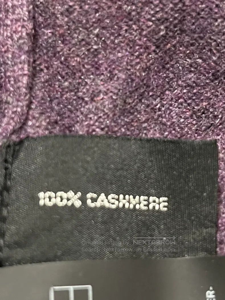 Tom Ford Tom Ford High-Neck Purple Mixed Color Men's Cashmere Sweat Size US S / EU 44-46 / 1 - 3 Thumbnail