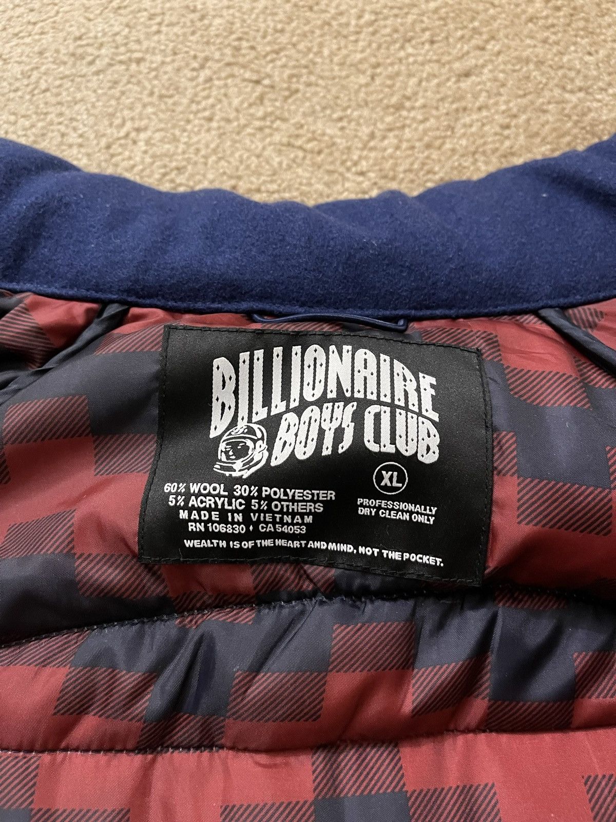Billionaire Boys Club BBC Wool Puffer Size US XL / EU 56 / 4 - 3 Thumbnail