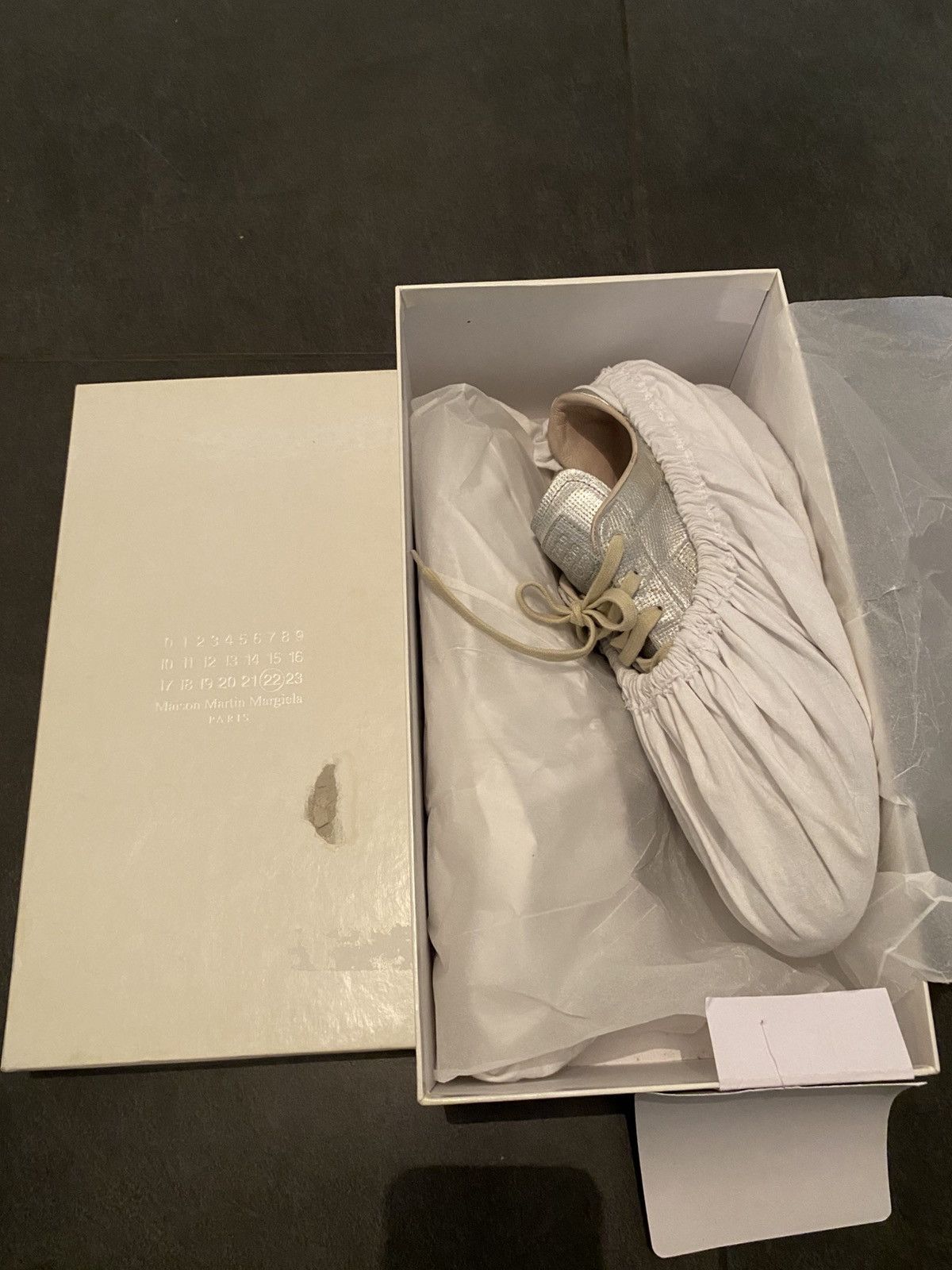 Maison Margiela vintage og 2013 maison margiela silver/chrome gats Size US 9.5 / EU 42-43 - 13 Thumbnail