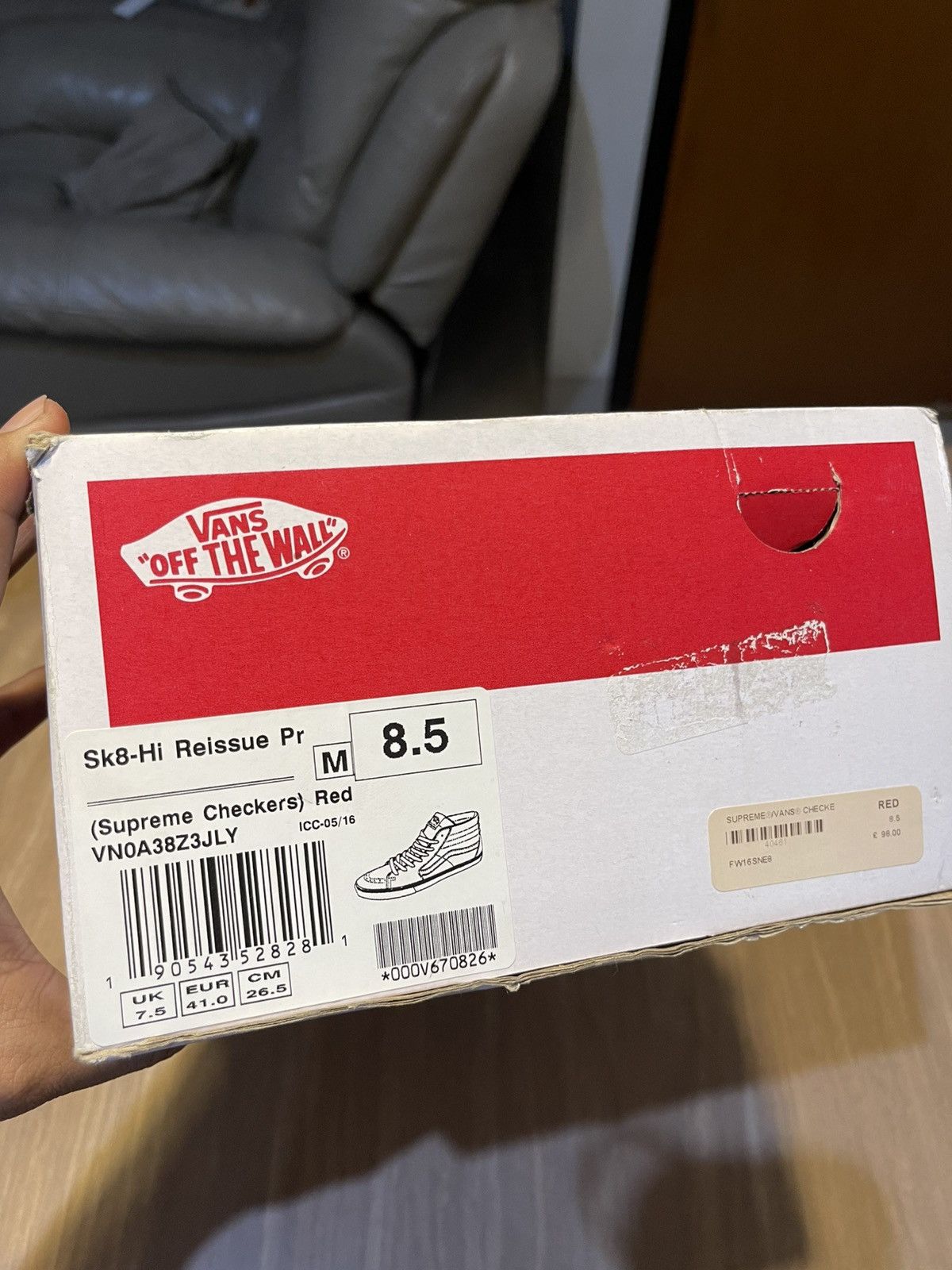 Supreme × Vans SUPREME X VANS Size US 8.5 / EU 41-42 - 12 Thumbnail
