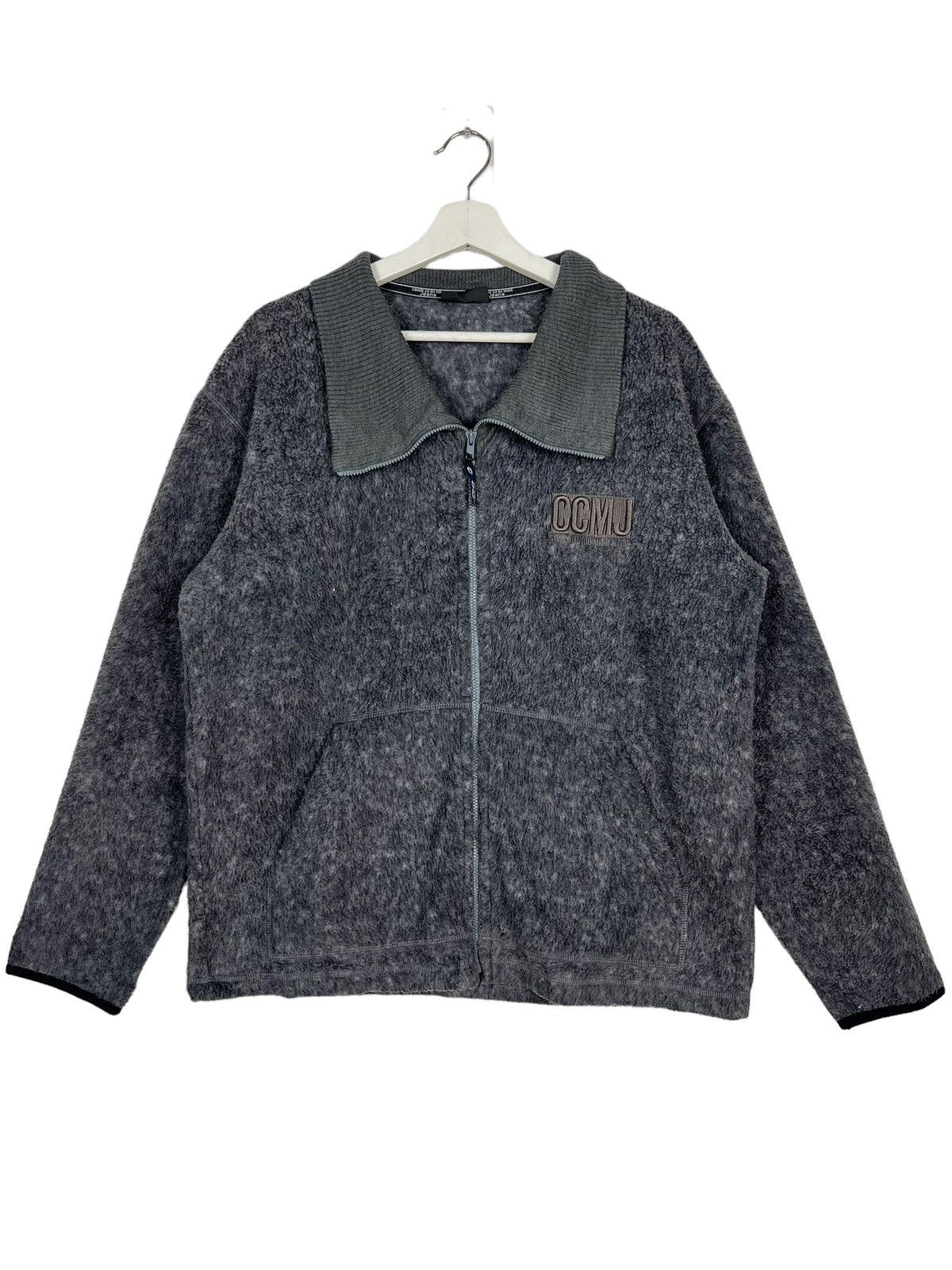 Comme Ca Ism 🔥 COMME CA DU MODE JEANS FLEECE JACKET Size US M / EU 48-50 / 2 - 2 Thumbnail