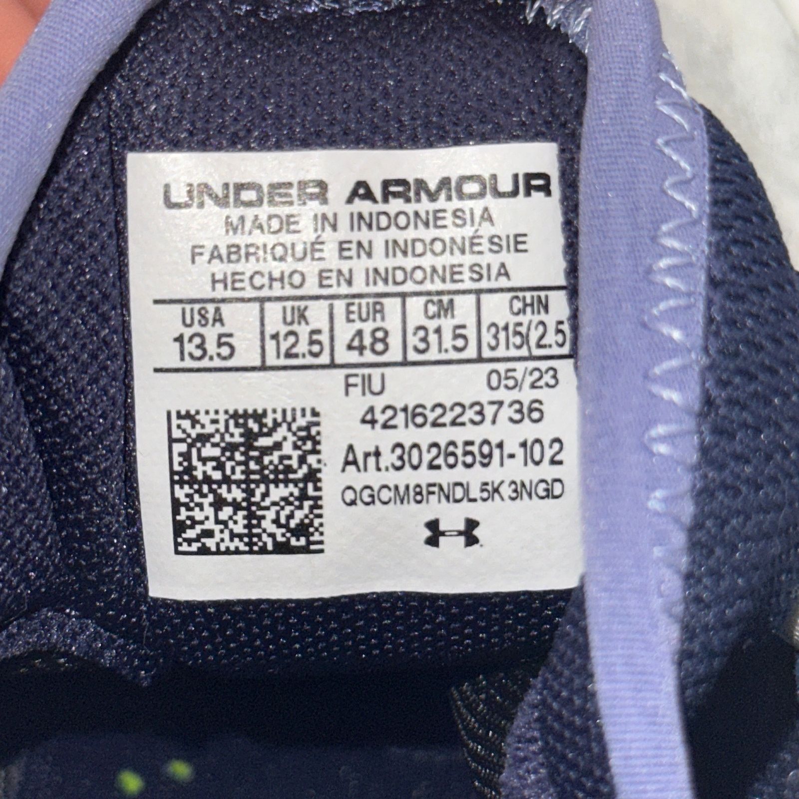 Under Armour Under Armour Mens 13.5 Harper 8 Elite TPU Baseball Cleats Size US 13 / EU 46 - 9 Thumbnail