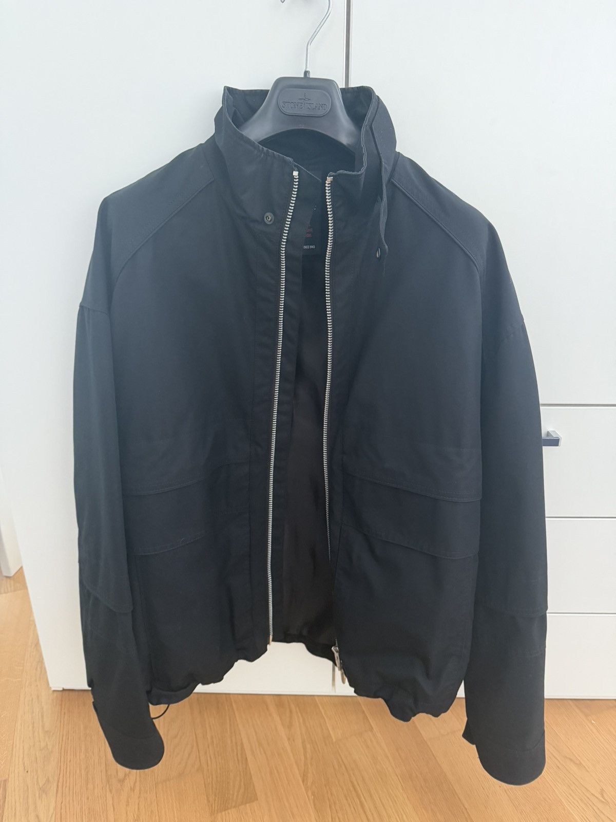 Juun.J Juun.J High Collar Jacket Navy Size US M / EU 48-50 / 2 - 1 Thumbnail