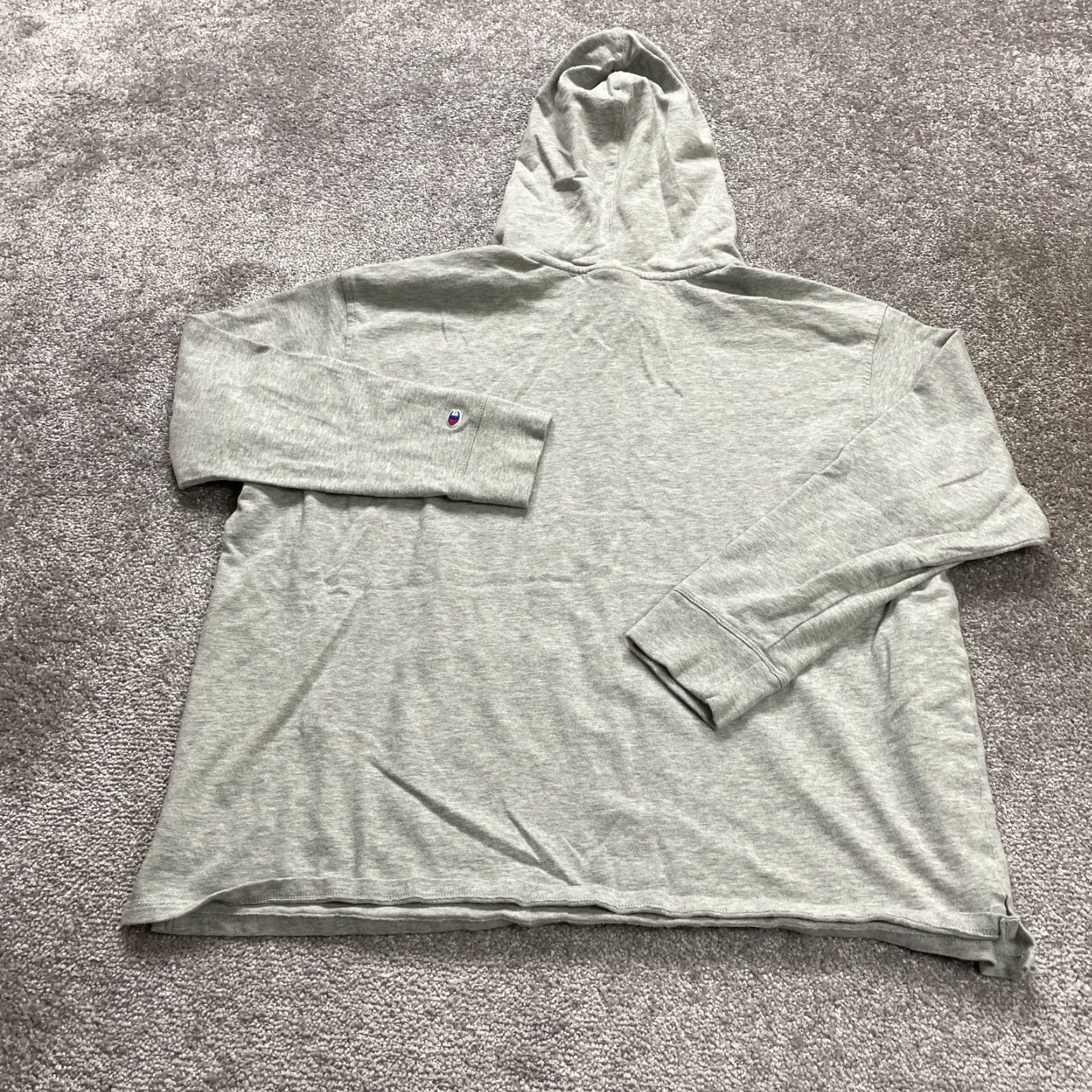 Champion Champion Women’s Hoodie Pullover 2XL Gray Graphic Cotton Activewear Size XXL / US 16-18 / IT 52-54 - 2 Thumbnail