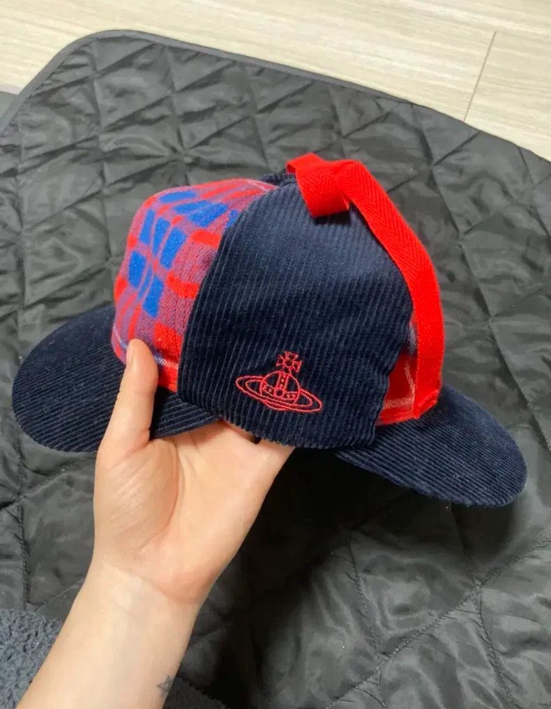 Vivienne Westwood Vivienne Westwood Double-sided detective cap Size ONE SIZE - 1 Thumbnail