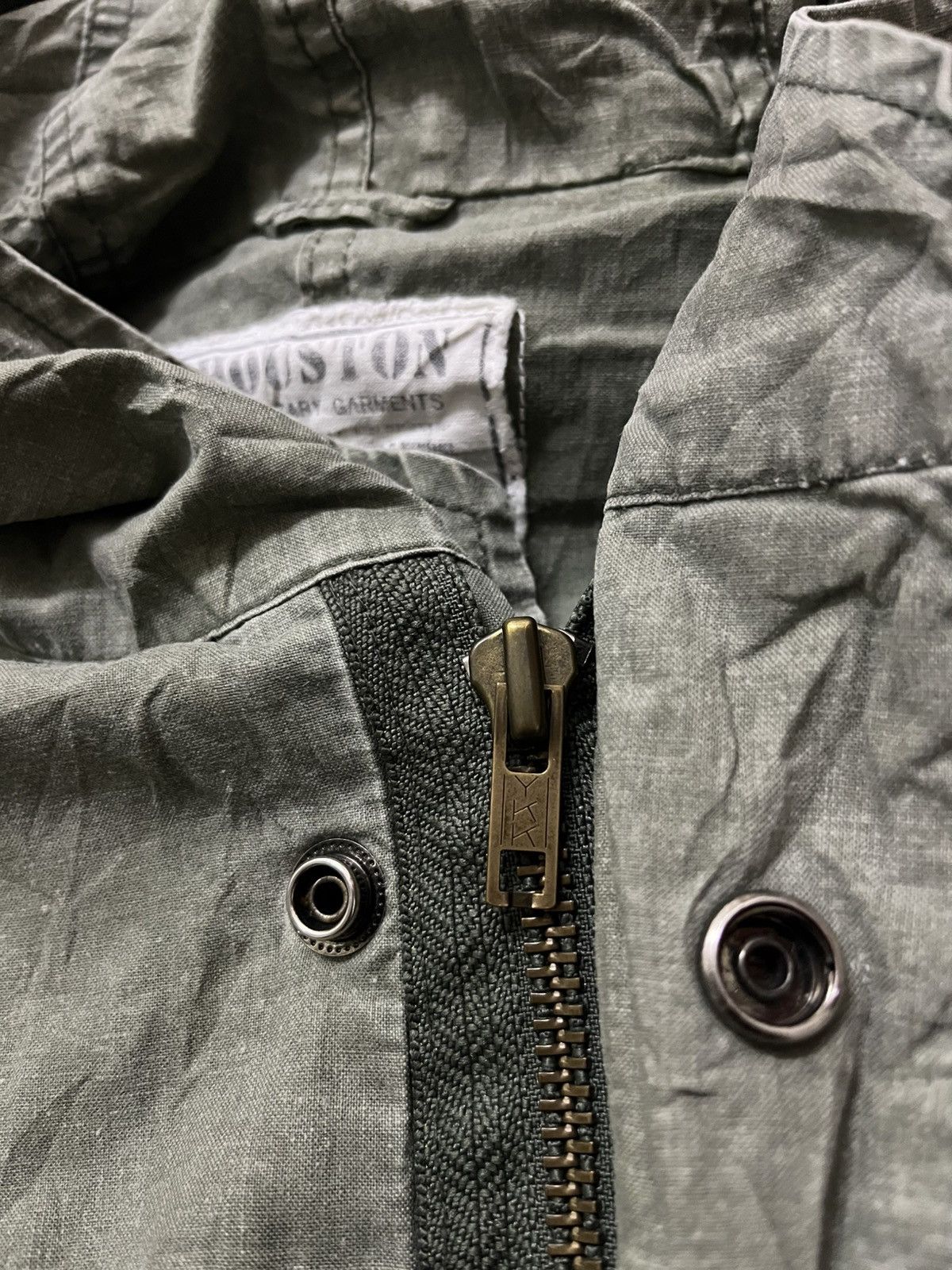 Vintage DISTRESSED Houston Japan 5409M M-51 Fishtail Parka Sun Faded Size US L / EU 52-54 / 3 - 3 Thumbnail