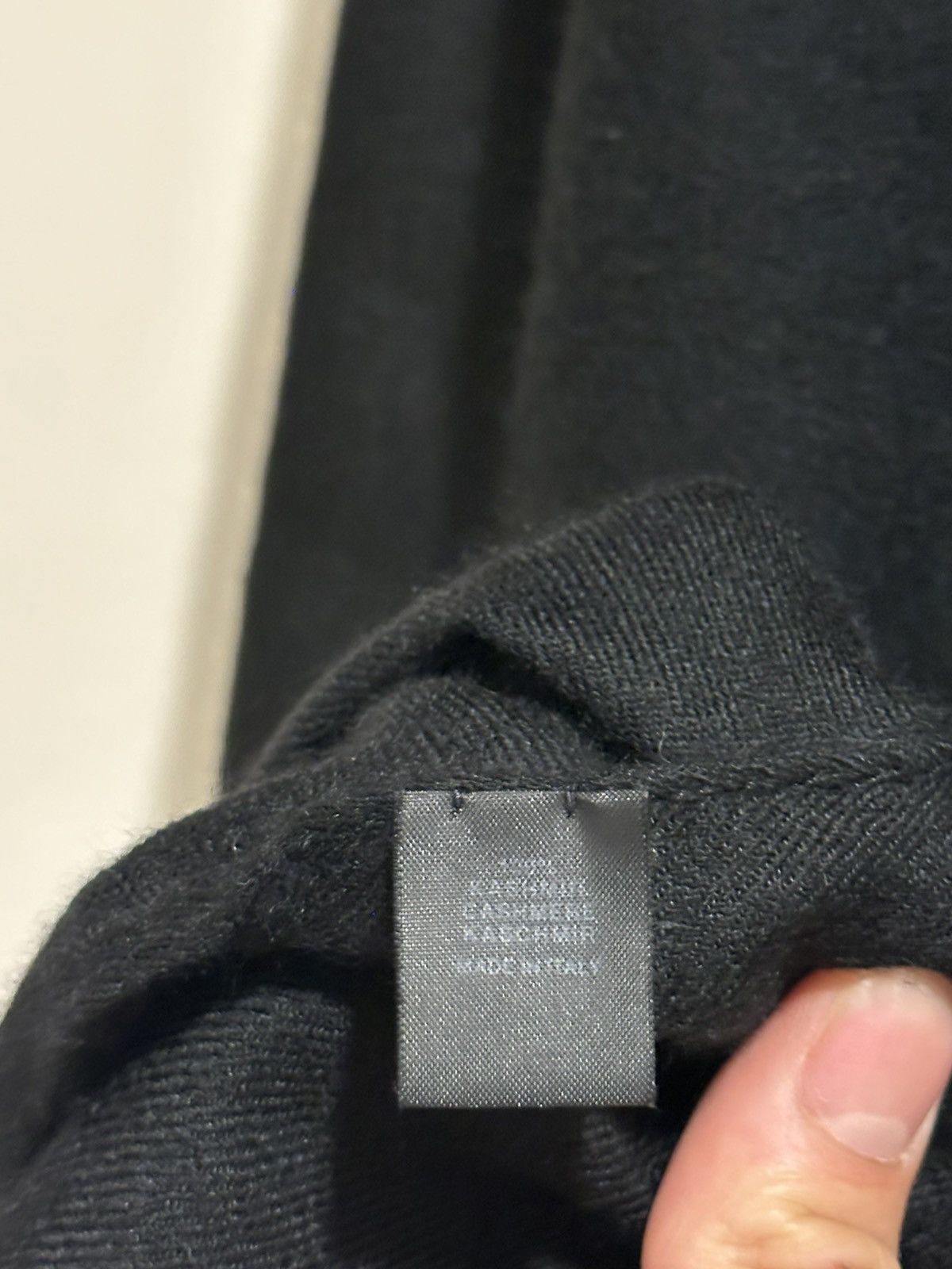 Chrome Hearts CH Plus Cross Patch Cashmere Scarf Size ONE SIZE - 6 Thumbnail