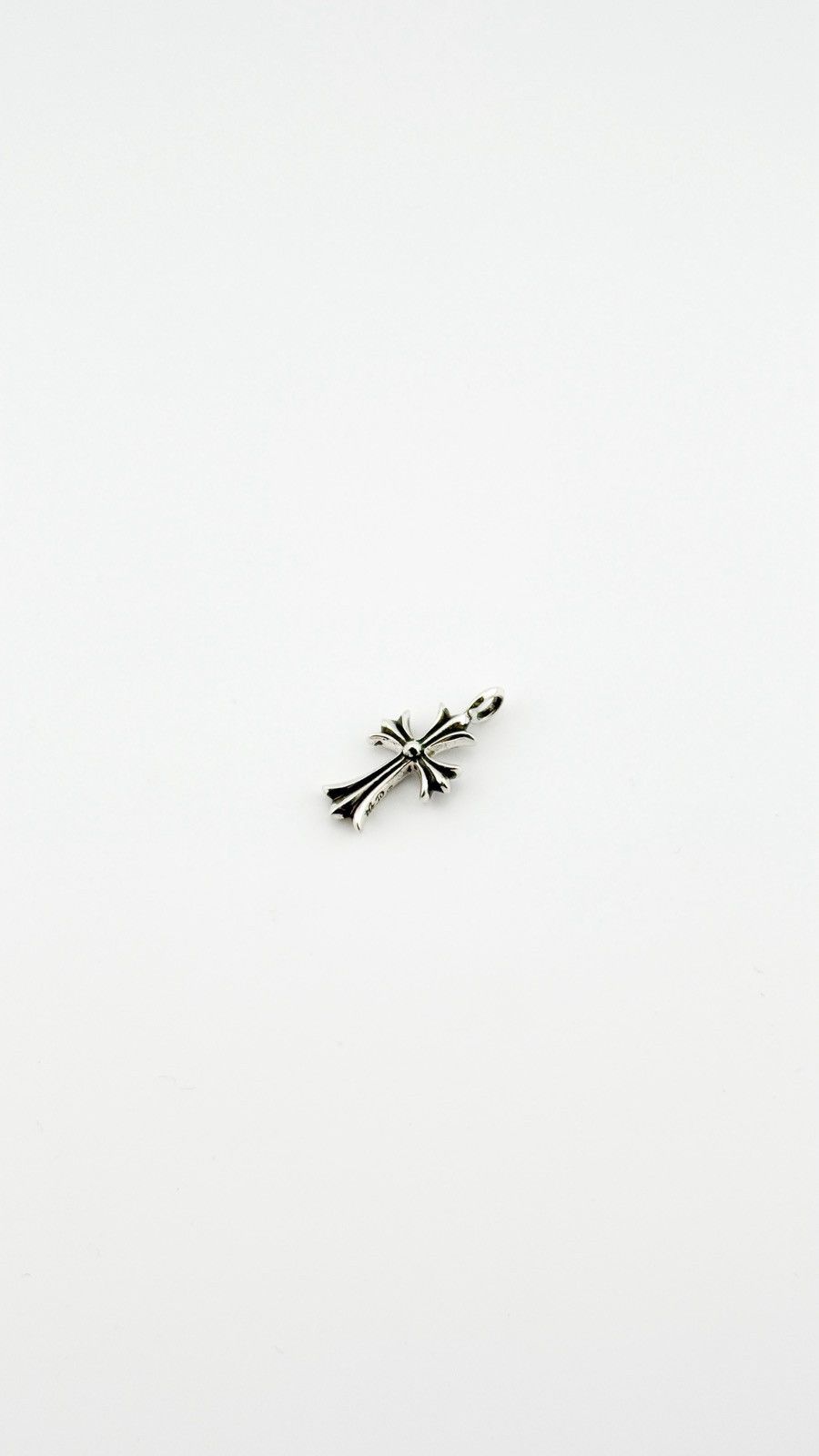 Chrome Hearts RARE! Chrome Hearts Diamond Tiny Fat Cross Pendant Size ONE SIZE - 4 Thumbnail
