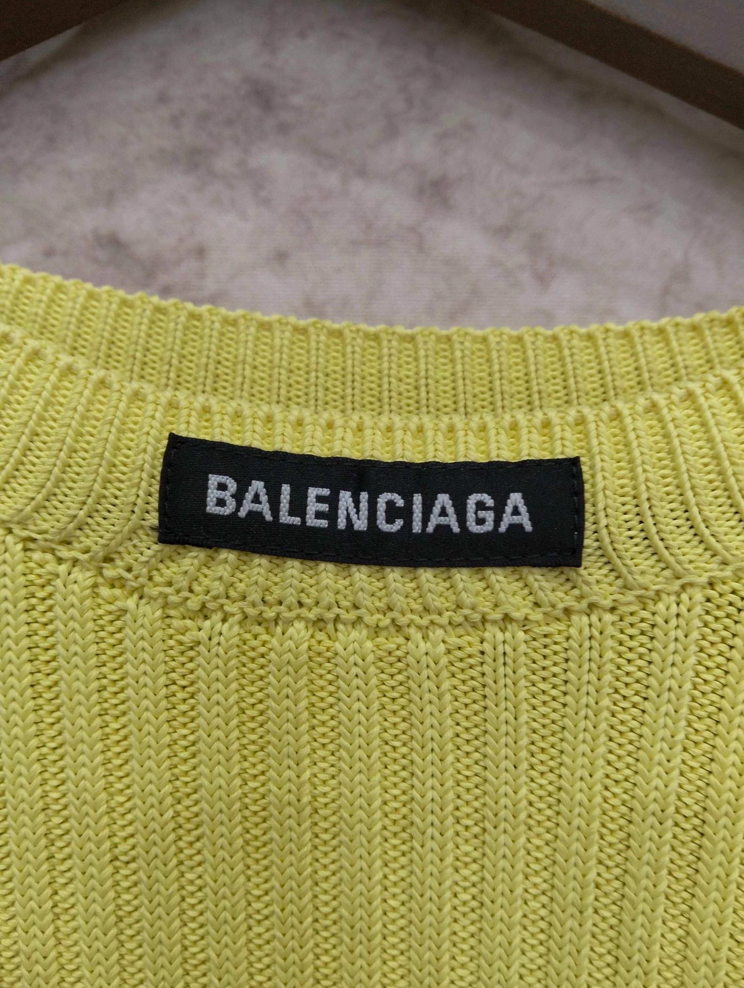 Balenciaga Balenciaga crewneck knit top S 95 New Size S / US 4 / IT 40 - 3 Thumbnail