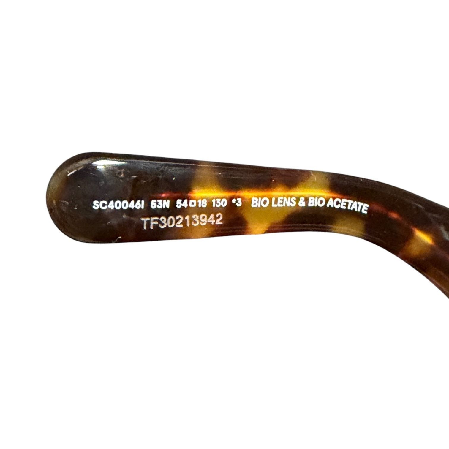 Stella McCartney Stella McCartney Tortoise Shell Gold Chain 54mm Sunglasses Size ONE SIZE - 8 Thumbnail